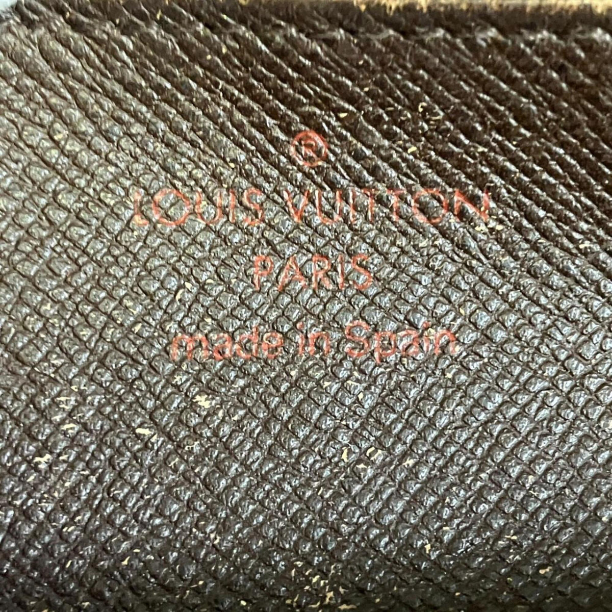 Louis Vuitton Brown Damier Canvas Long Wallet (Bi-Fold) (Pre-Owned)