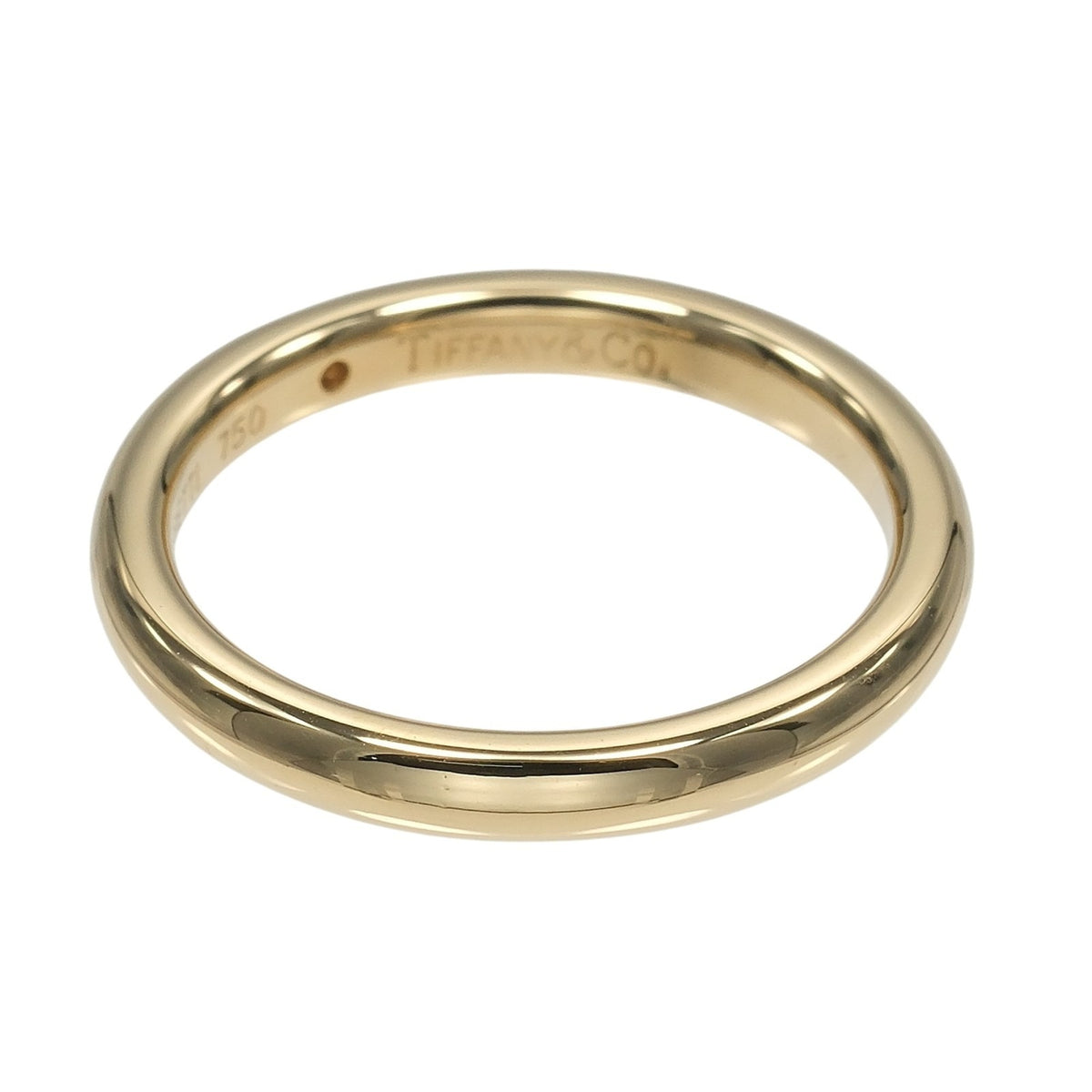 Tiffany Yellow Gold (18K) Band Ring (Pre-Owned)