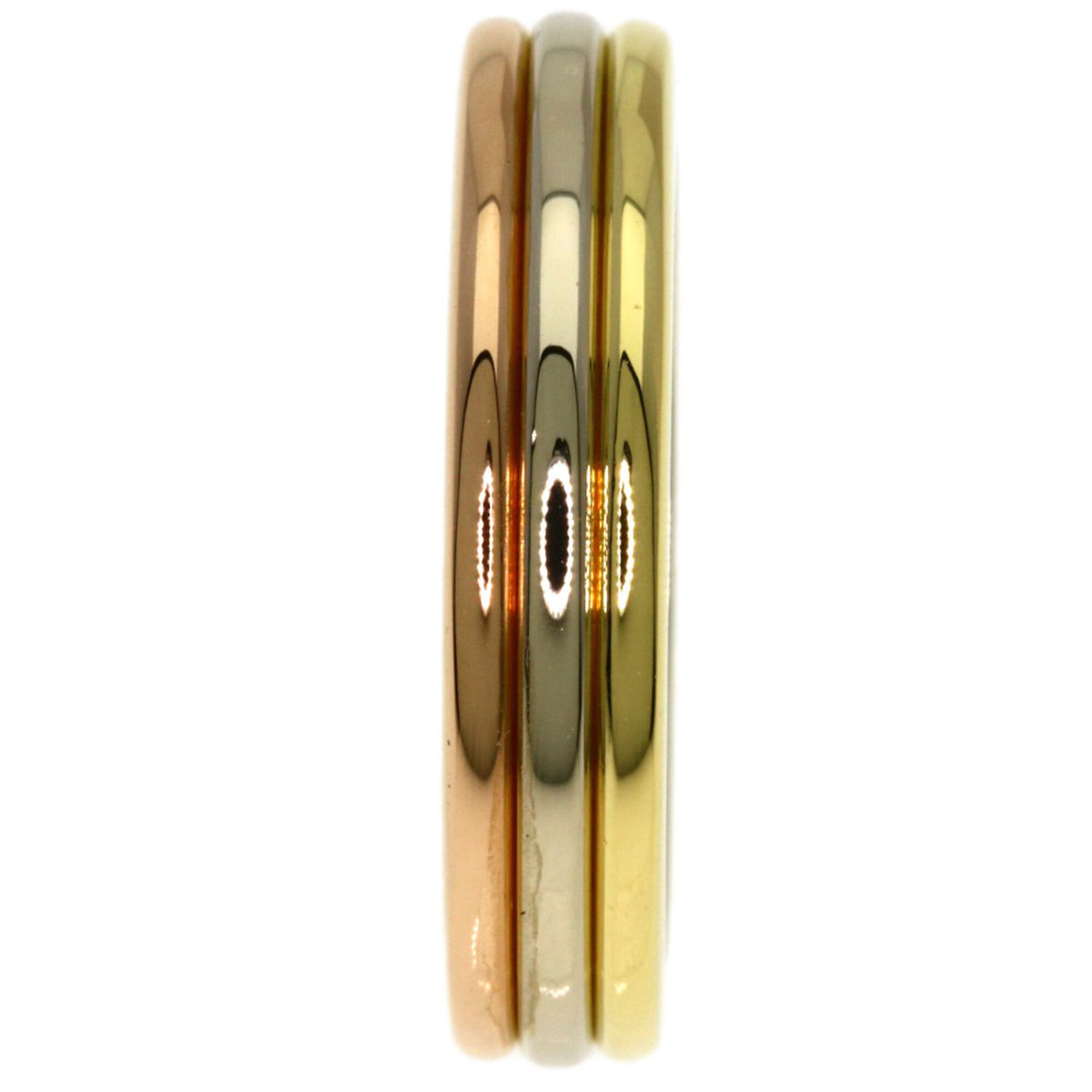 Cartier Yellow Gold (18K) Pink Gold (18K) White Gold (18K) Band Ring (Pre-Owned)