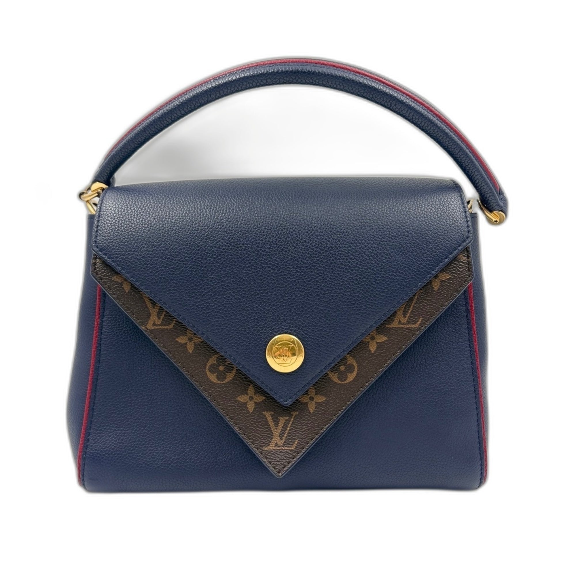 Louis Vuitton Blue Handbag (Pre-Owned)