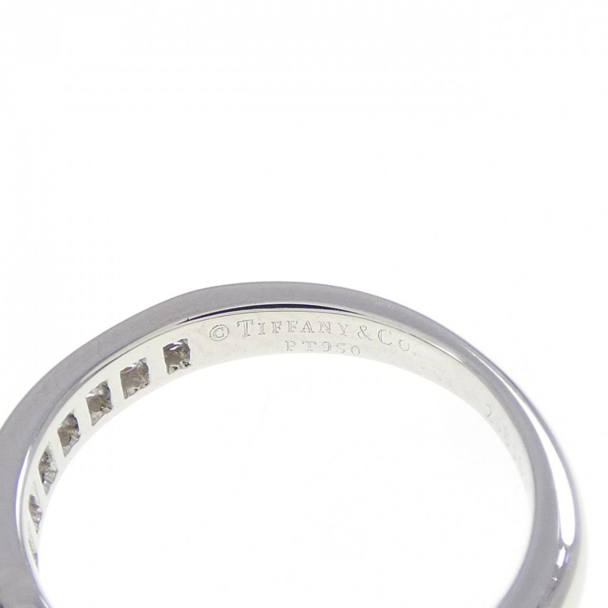 Tiffany Platinum Platinum 950 Band Ring (Pre-Owned)