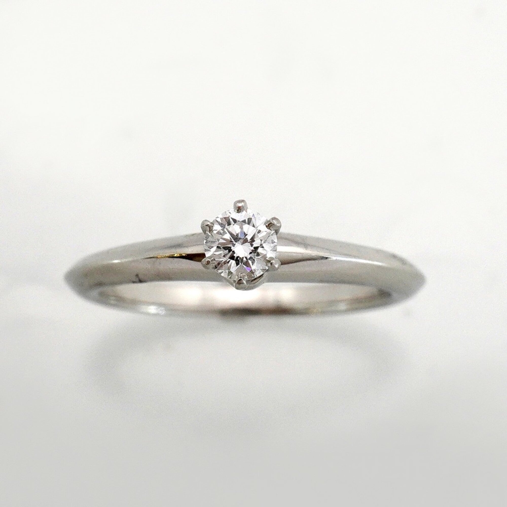 Tiffany Platinum 950 Band Ring (Pre-Owned)