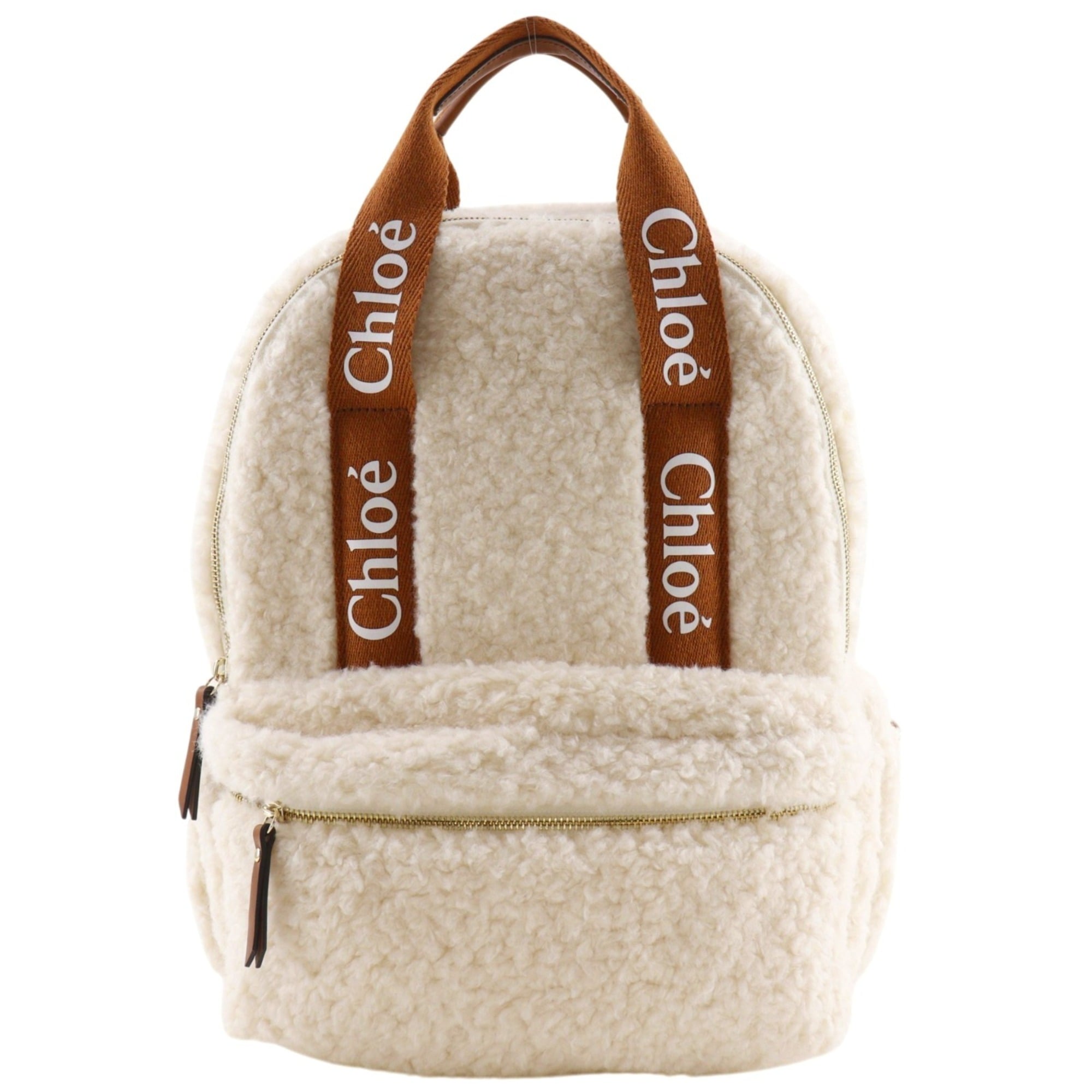 Chloé Off-White Cotton Backpack (Pre-Owned)