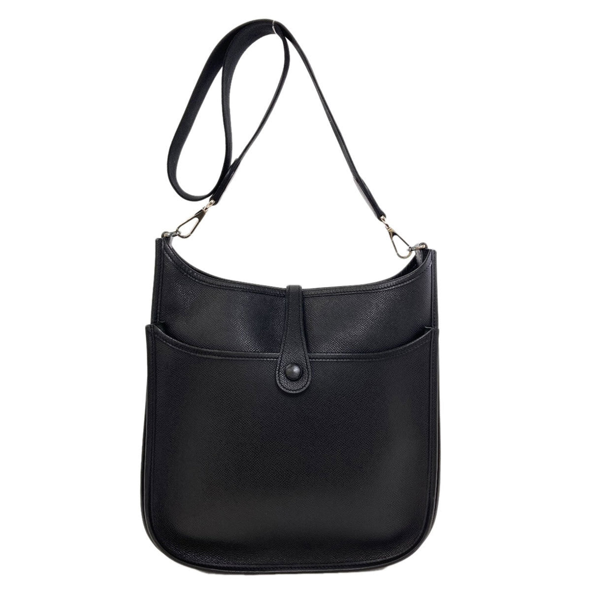 Hermes Black Epsom Leather Shoulder Bag (Pre-Owned)
