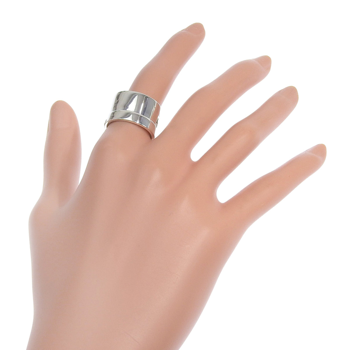Gucci Silver 925 Band Ring (Pre-Owned)