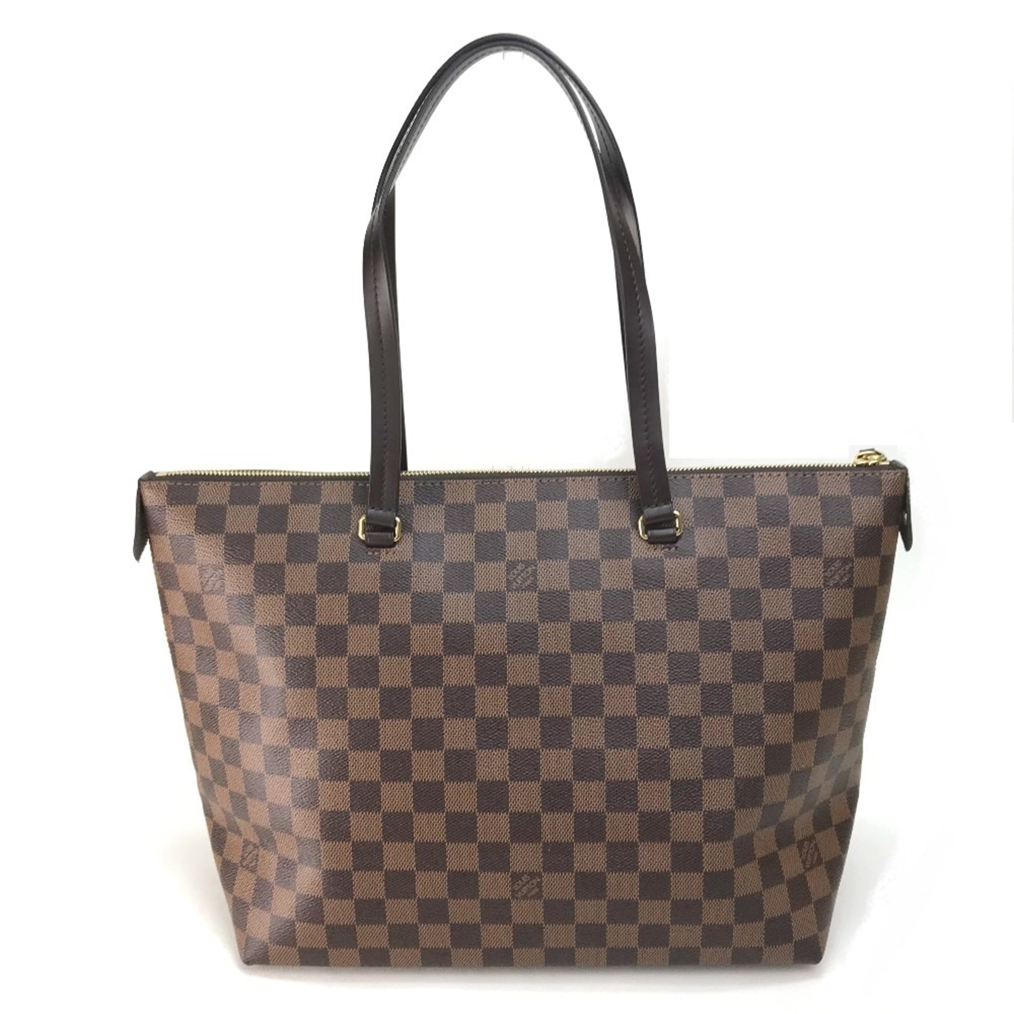 Louis Vuitton Brown Damier Canvas Ebene Damier Canvas Shoulder Bag Tote Bag (Pre-Owned)