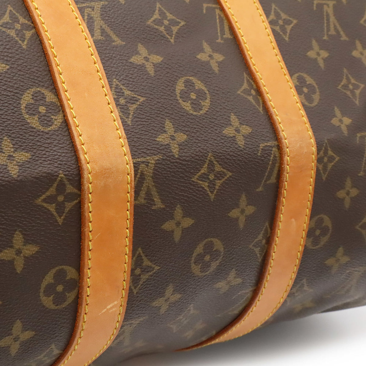 Louis Vuitton Brown Monogram Canvas Pvc Coated Canvas Boston Bag Handbag (Pre-Owned)