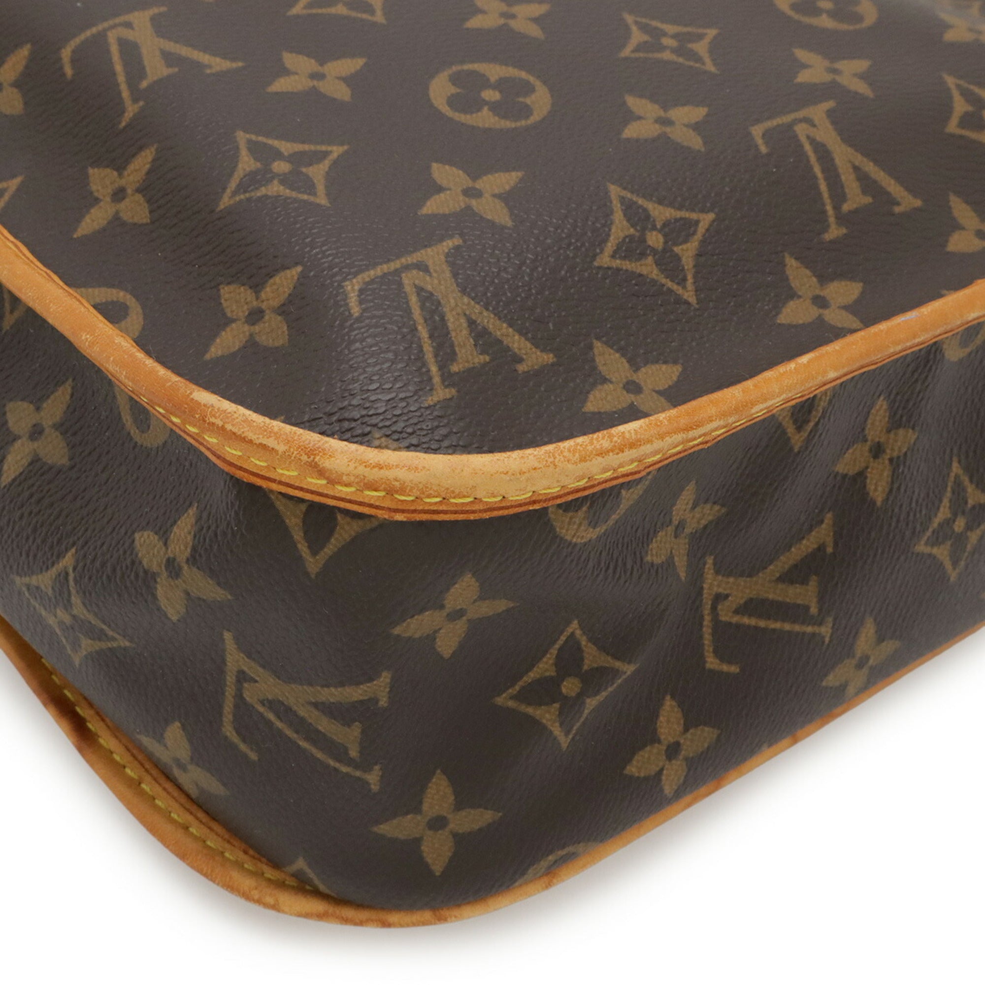 Louis Vuitton Brown Monogram Handbag Shoulder Bag (Pre-Owned)