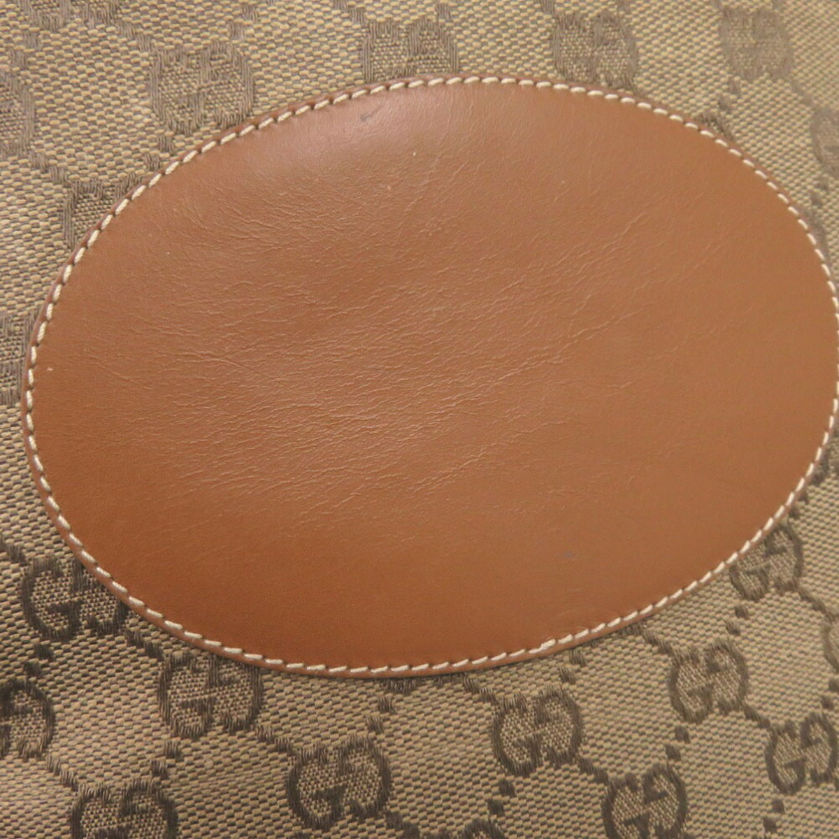 Gucci Beige Gg Canvas Tote Bag (Pre-Owned)
