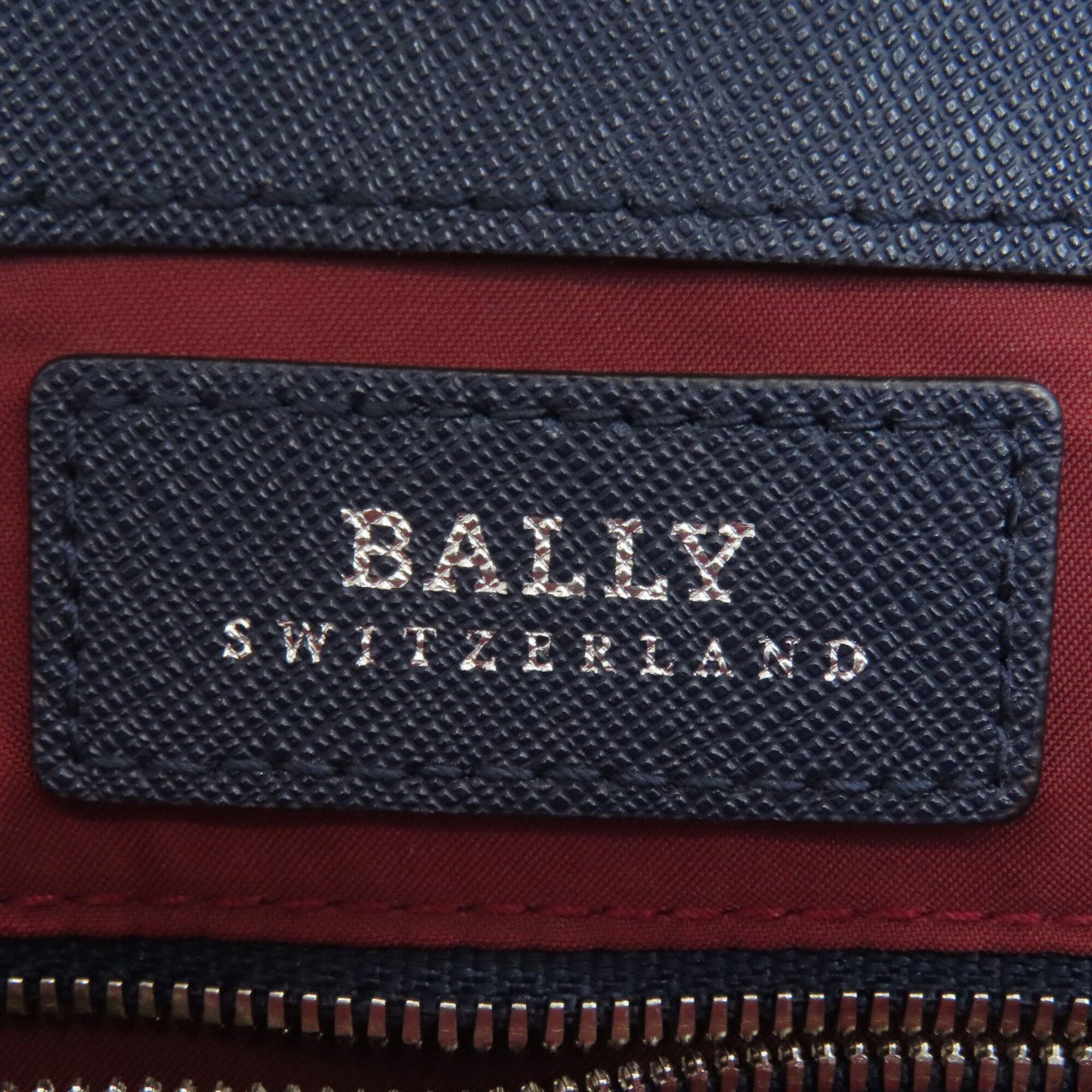 Bally Blue Leather Handbag (Pre-Owned)