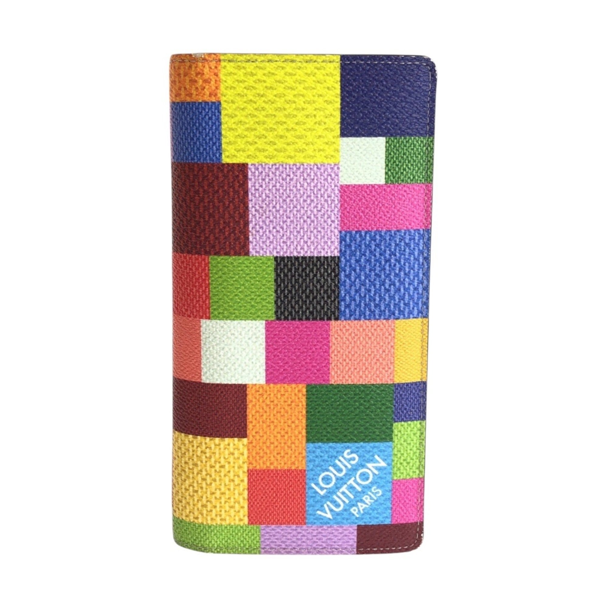 Louis Vuitton Damier Graphite Multi-Color Pvc Long Wallet (Bi-Fold) (Pre-Owned)
