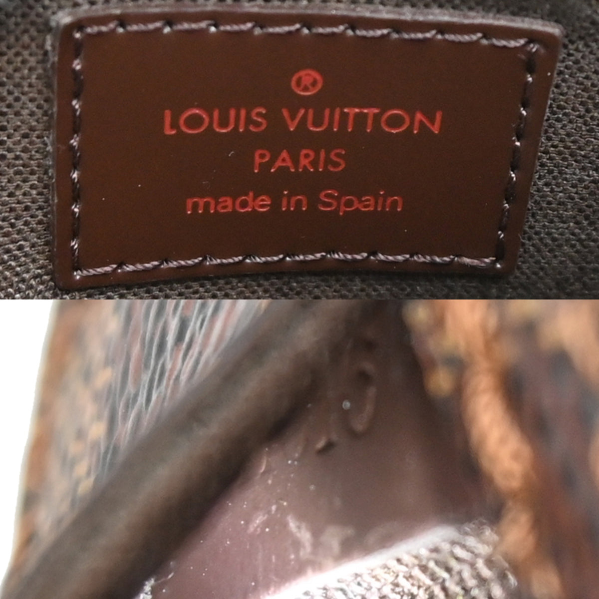 Louis Vuitton Brown Damier Canvas Sling Bag (Pre-Owned)