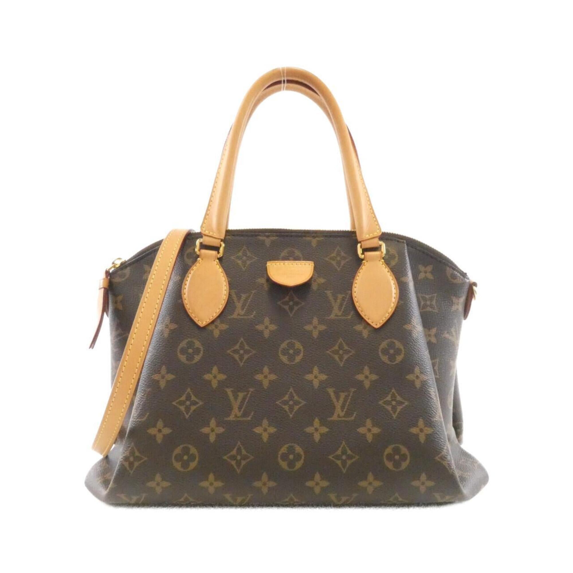 Louis Vuitton Brown Coated Canvas Handbag (Pre-Owned)
