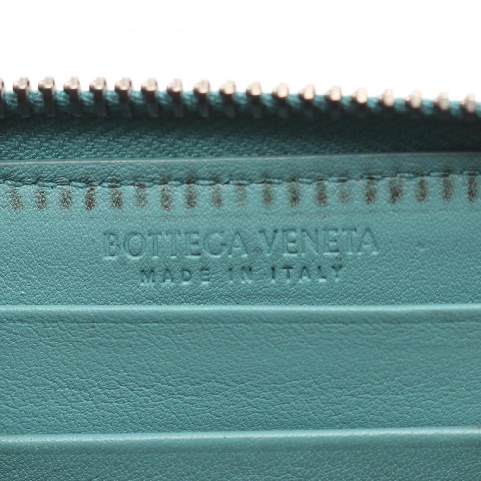 Bottega Veneta Green Leather Wallet (Bi-Fold) (Pre-Owned)