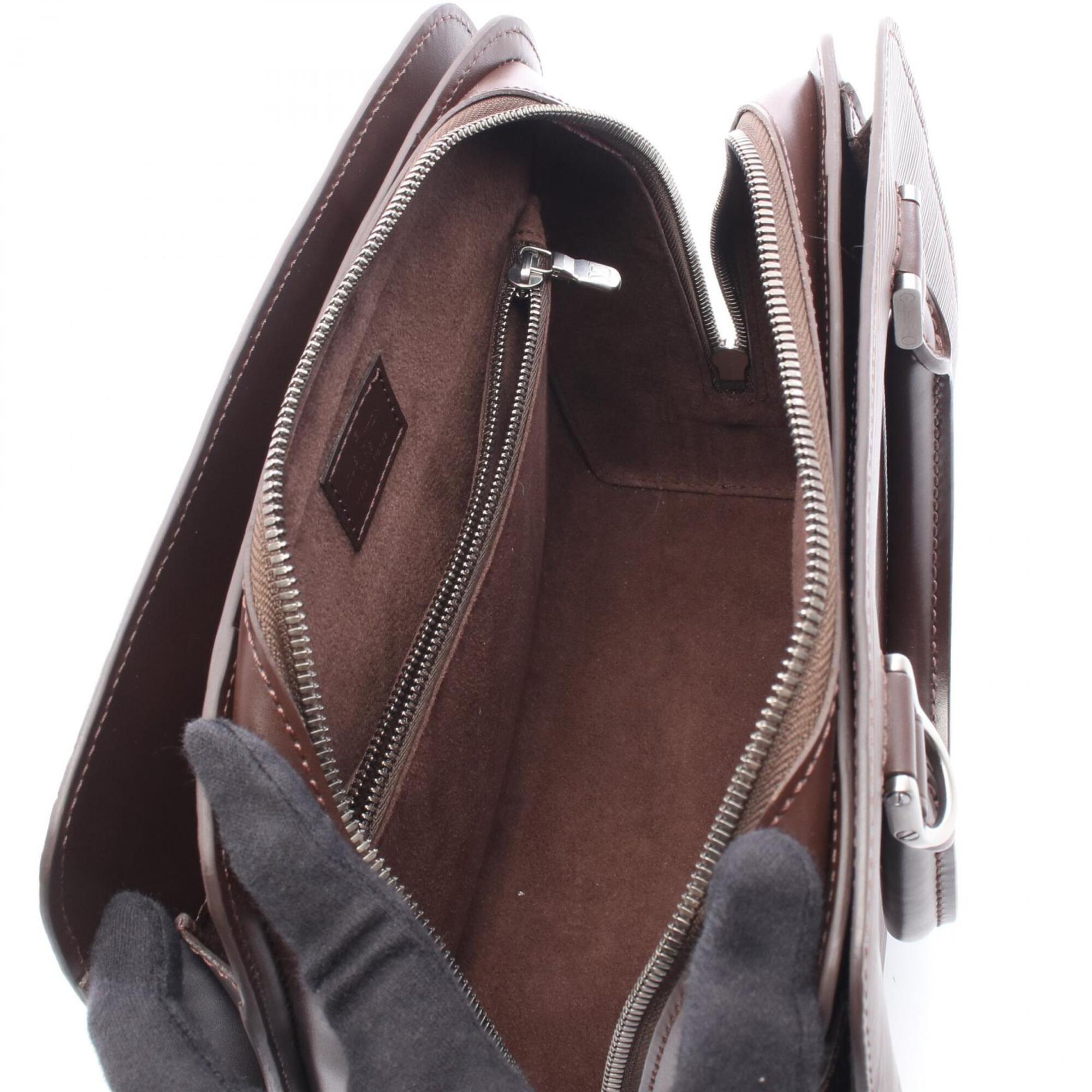 Louis Vuitton Brown Moka Epi Leather Handbag (Pre-Owned)