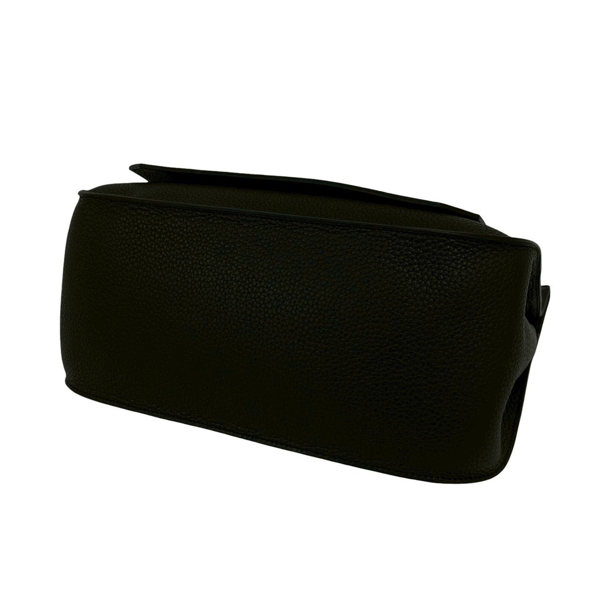 Hermes Black Taurillon Clemence Leather Shoulder Bag (Pre-Owned)