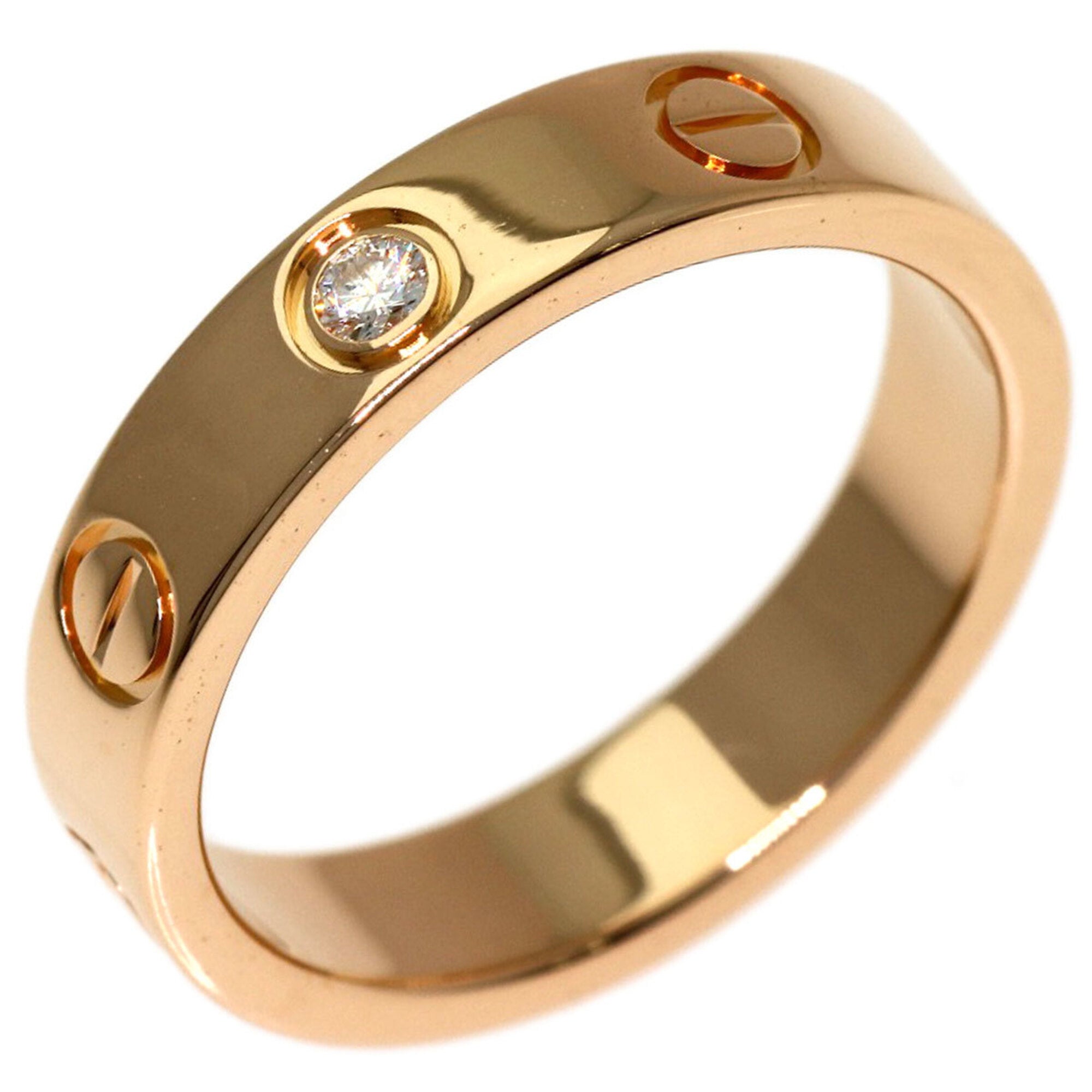 Cartier Pink Gold (18K) Band Ring (Pre-Owned)