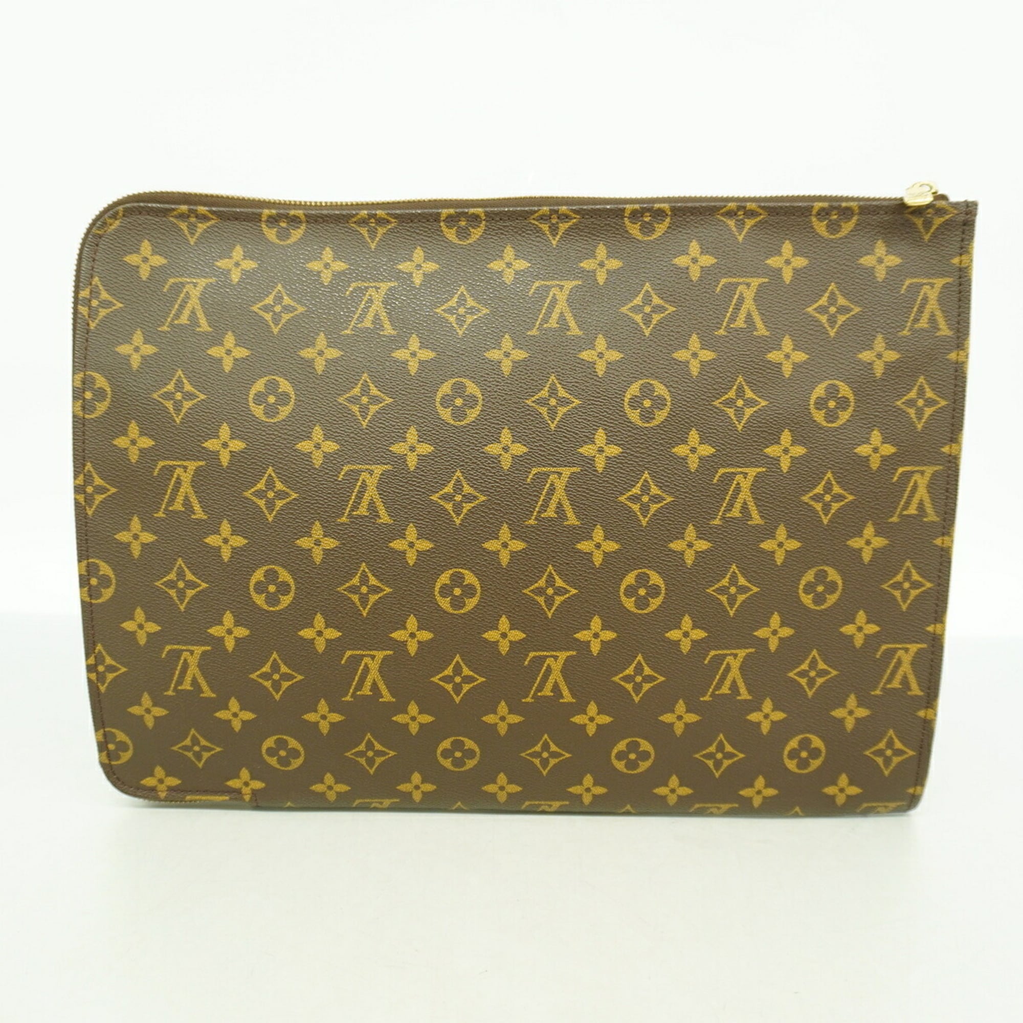 Louis Vuitton Brown Clutch Bag (Pre-Owned)