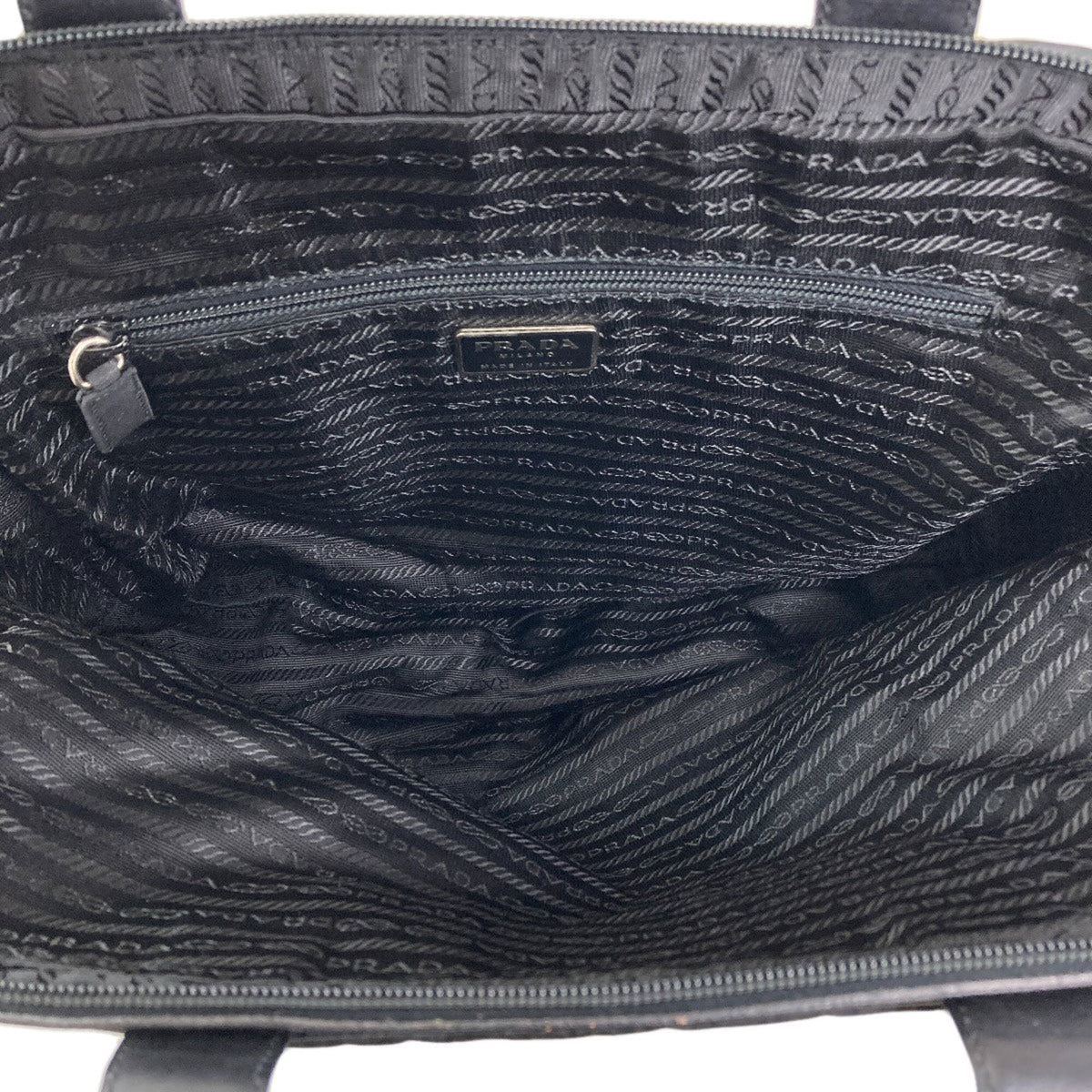 Prada Black Nylon Handbag (Pre-Owned)