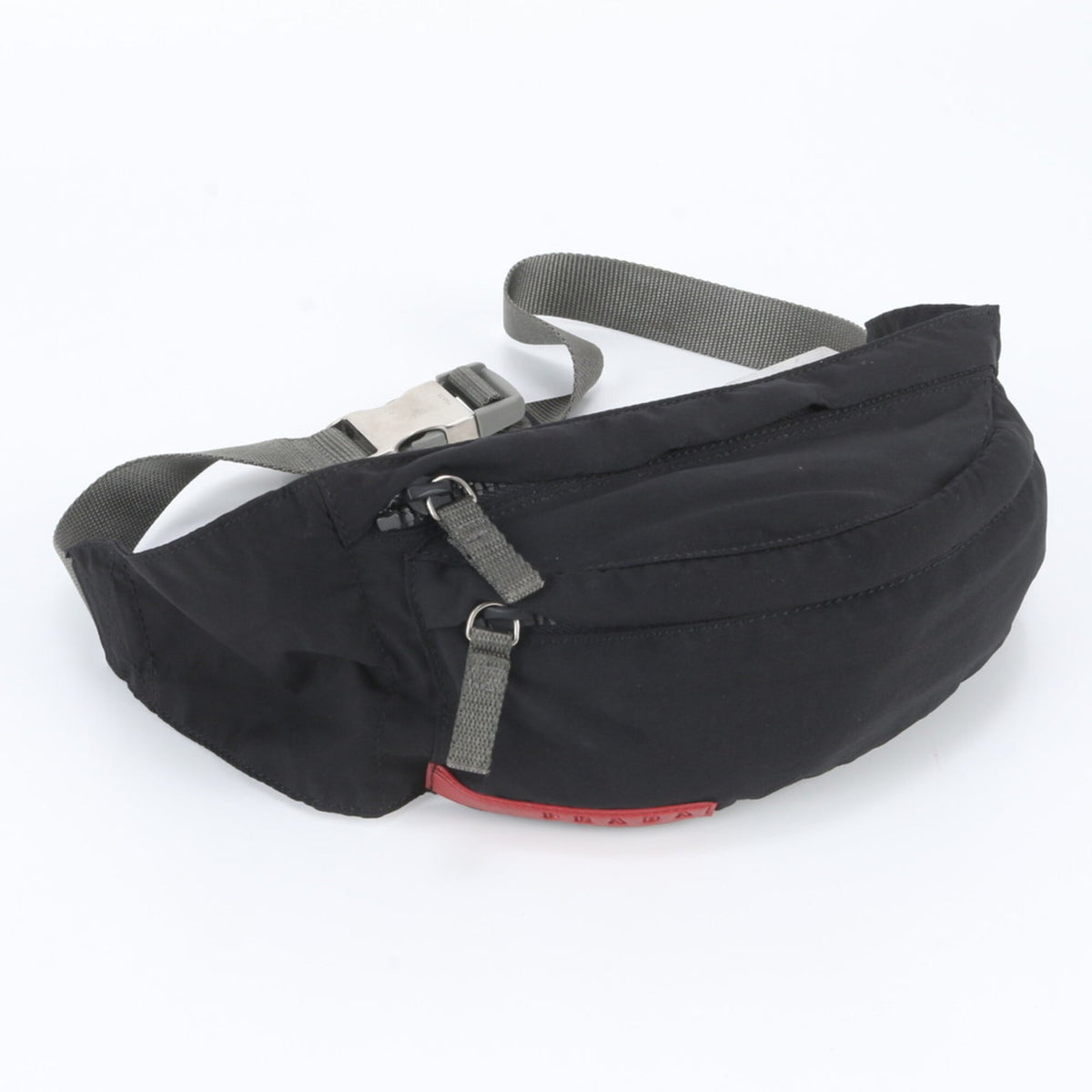 Pradasports Black Pouch Shoulder Bag Sling Bag (Pre-Owned)
