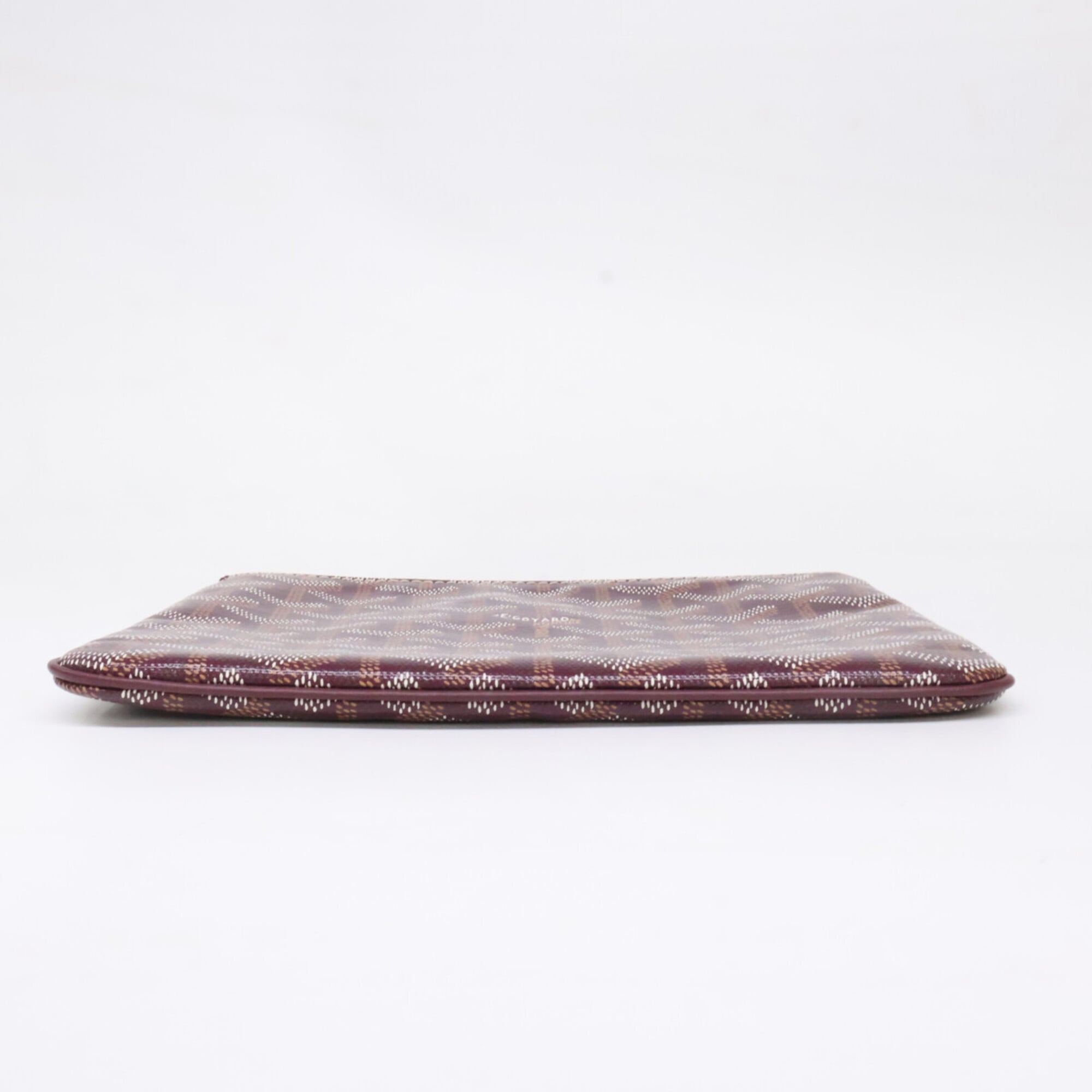 Goyard Burgundy Pvc Clutch Bag Pouch (Pre-Owned)