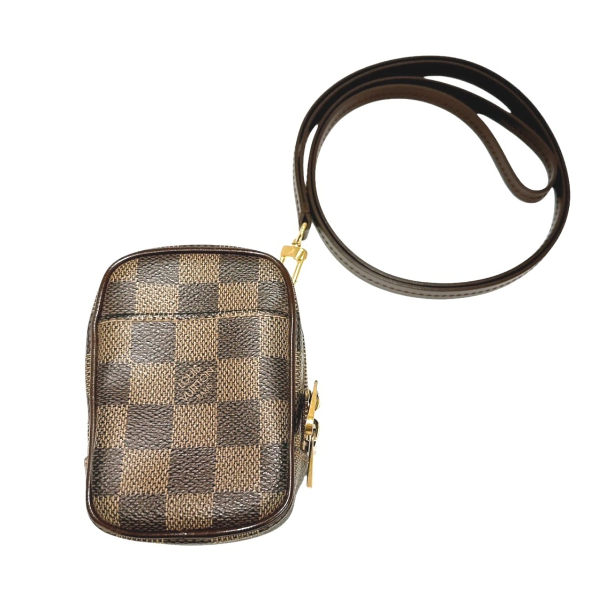 Louis Vuitton Brown Damier Canvas Pouch (Pre-Owned)