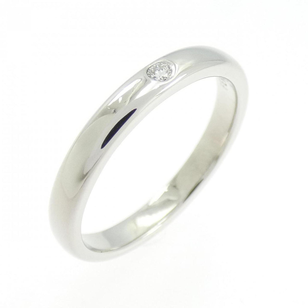 Tiffany Stacking Platinum 950 Band Ring (Pre-Owned)