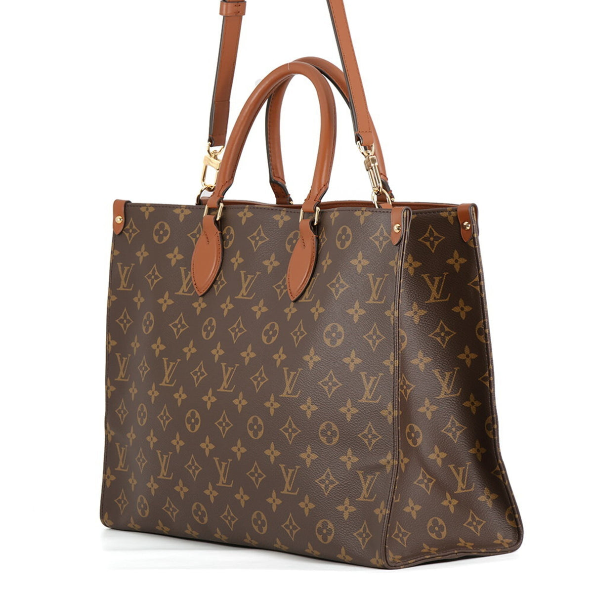 Louis Vuitton Monogram Brown Monogram Handbag Tote Bag (Pre-Owned)