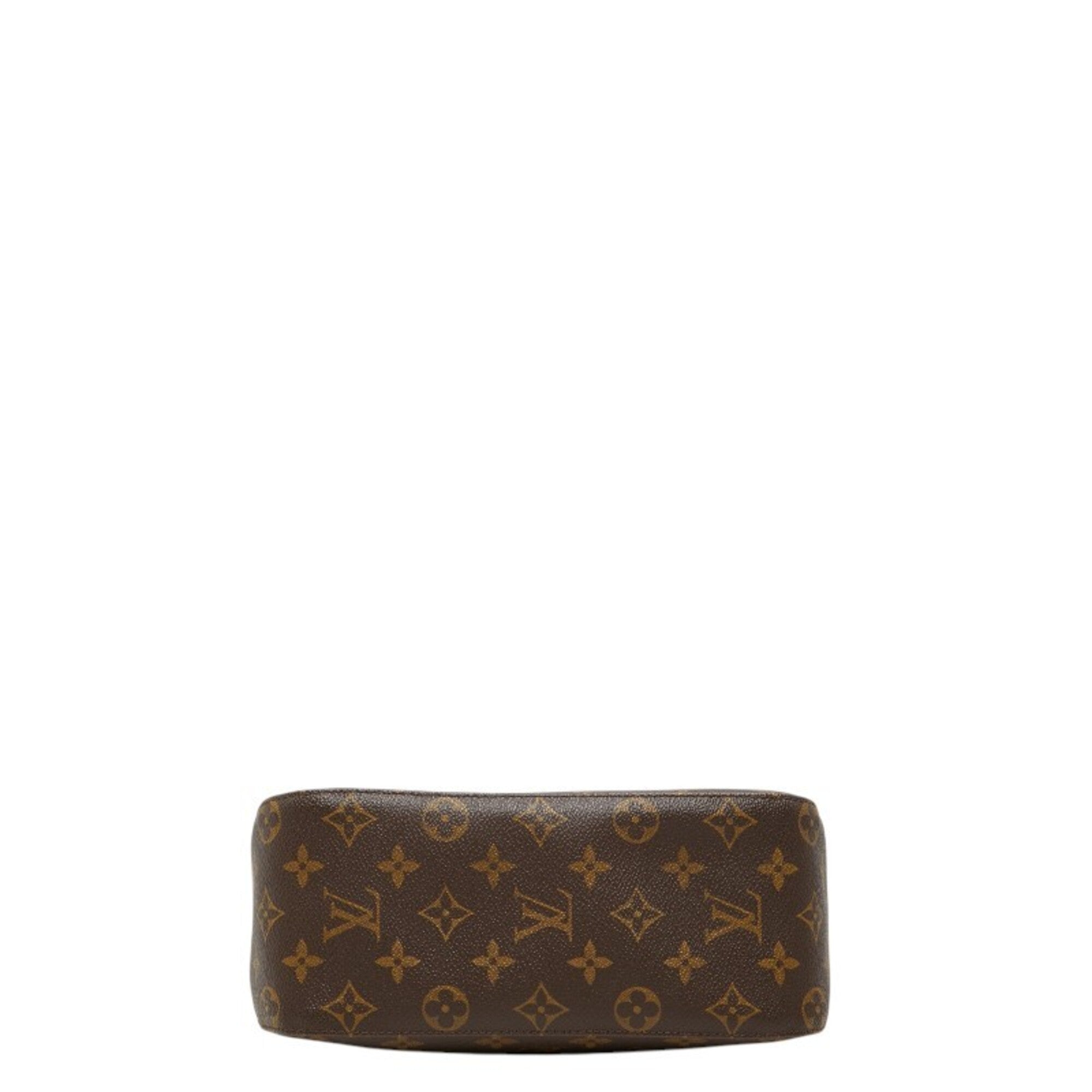 Louis Vuitton Brown Pvc Leather Handbag Shoulder Bag (Pre-Owned)