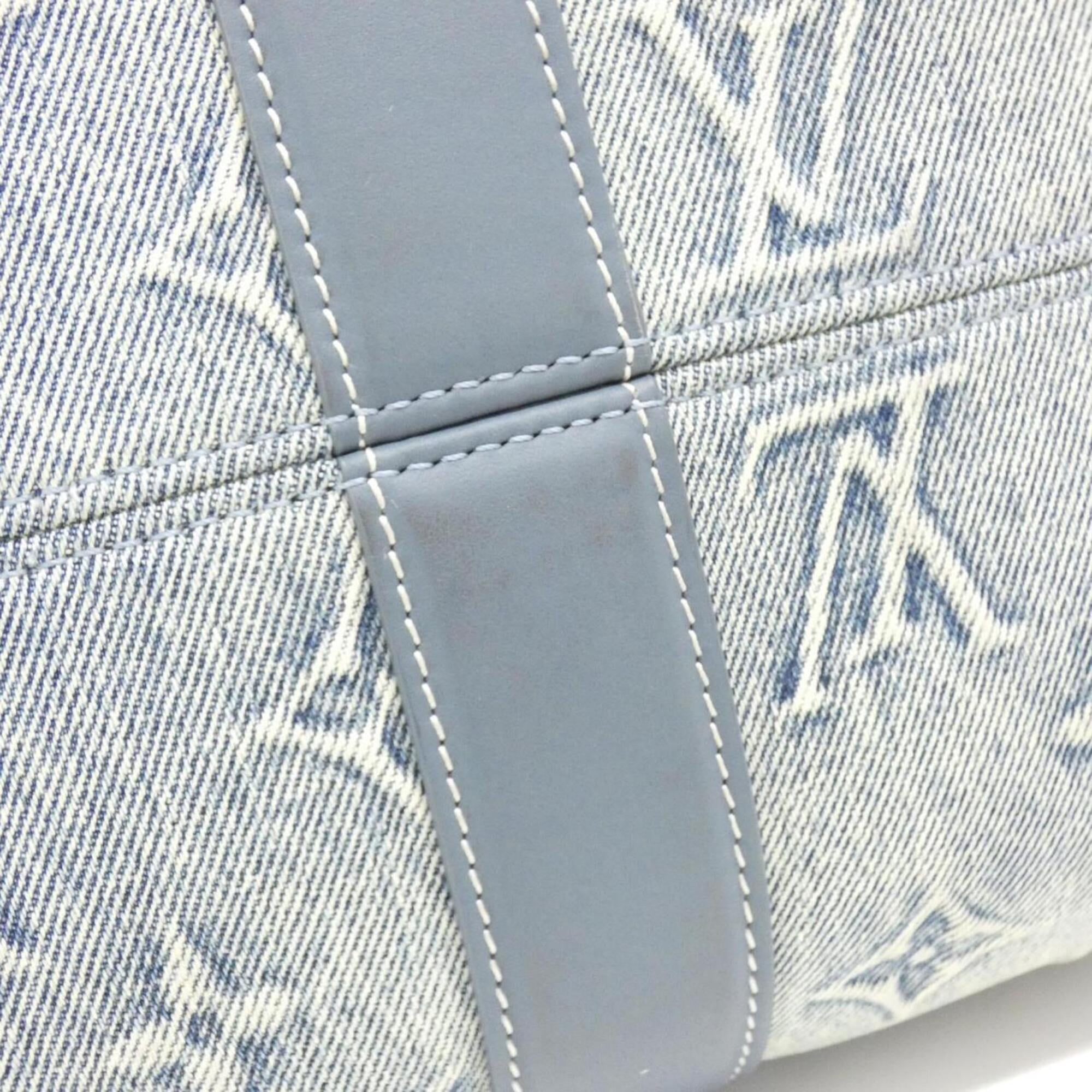 Louis Vuitton Blue Denim Handbag (Pre-Owned)