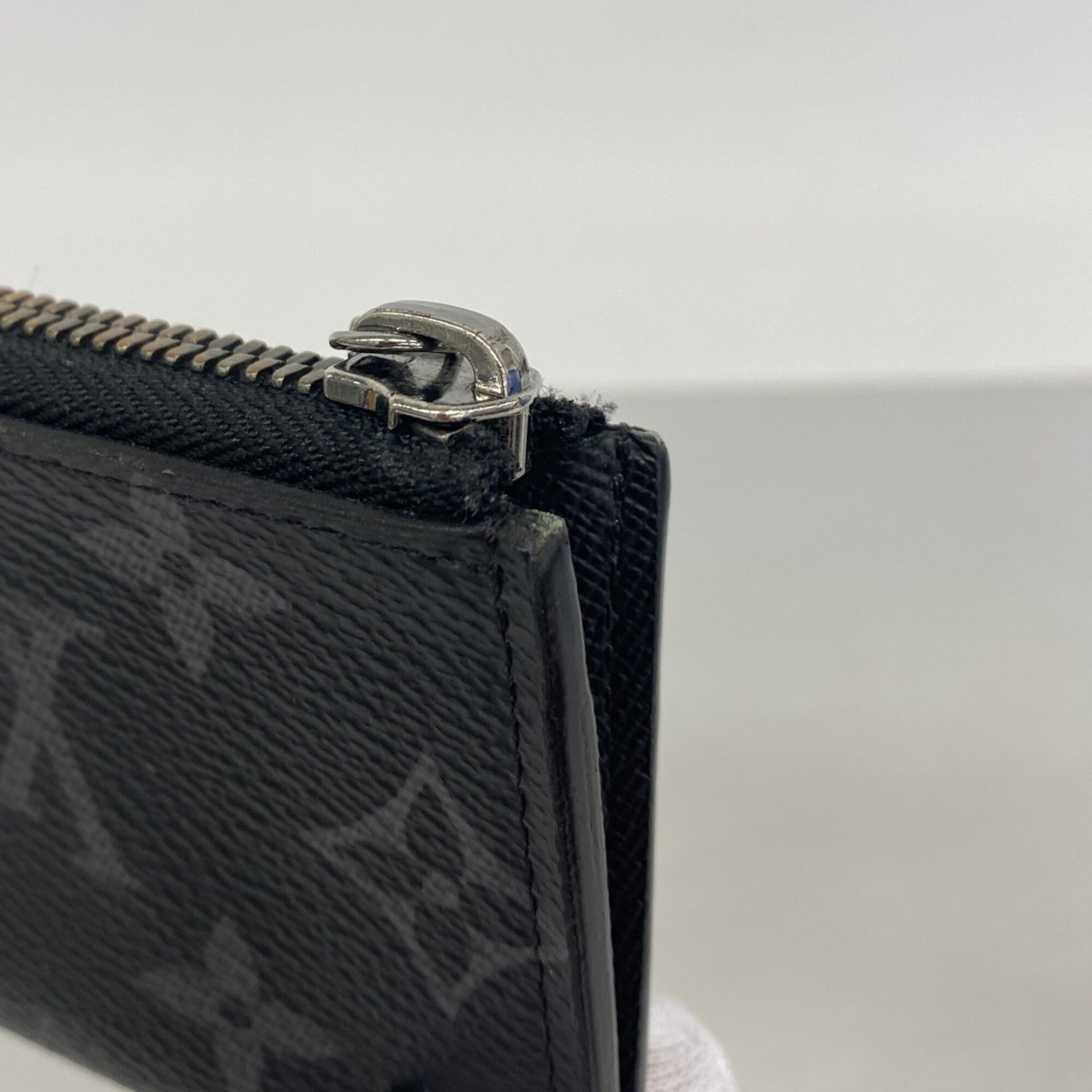 Louis Vuitton Black Coin Purse/Coin Case (Pre-Owned)