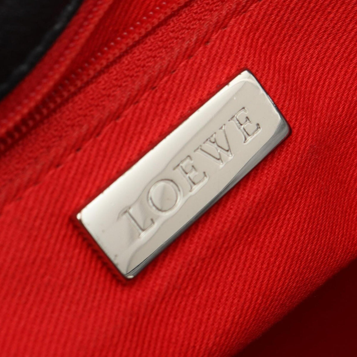 Loewe Black Suede Leather Handbag (Pre-Owned)