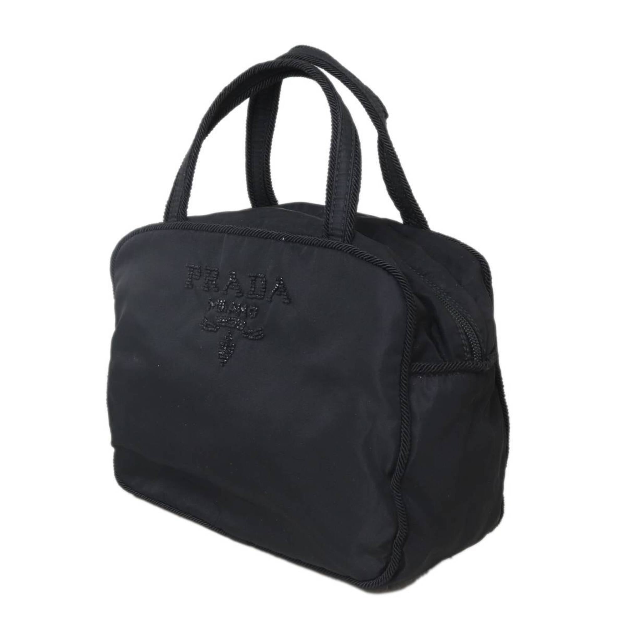 Prada Black Nylon Handbag (Pre-Owned)