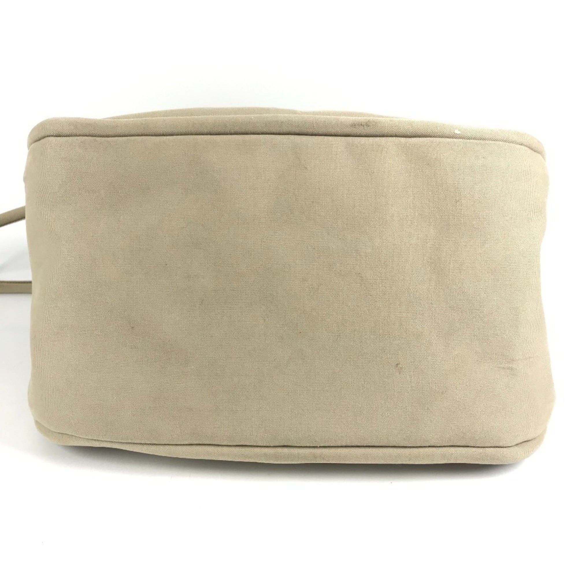 Hermes Beige Handbag Pouch Tote Bag (Pre-Owned)