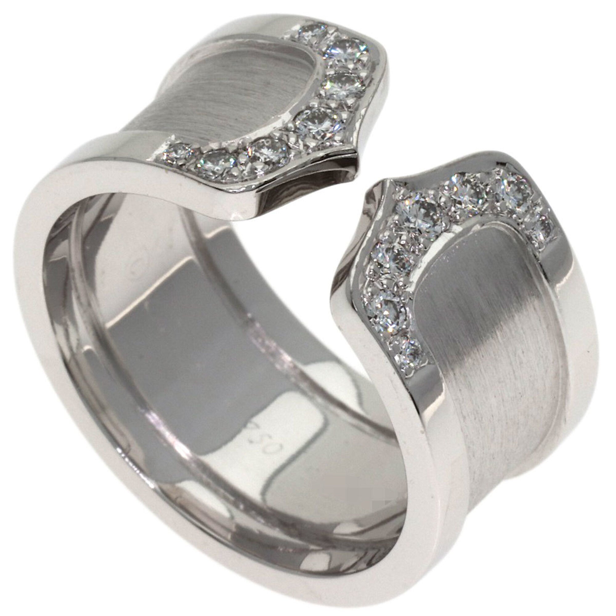 Cartier White Gold White Gold (18K) Band Ring (Pre-Owned)