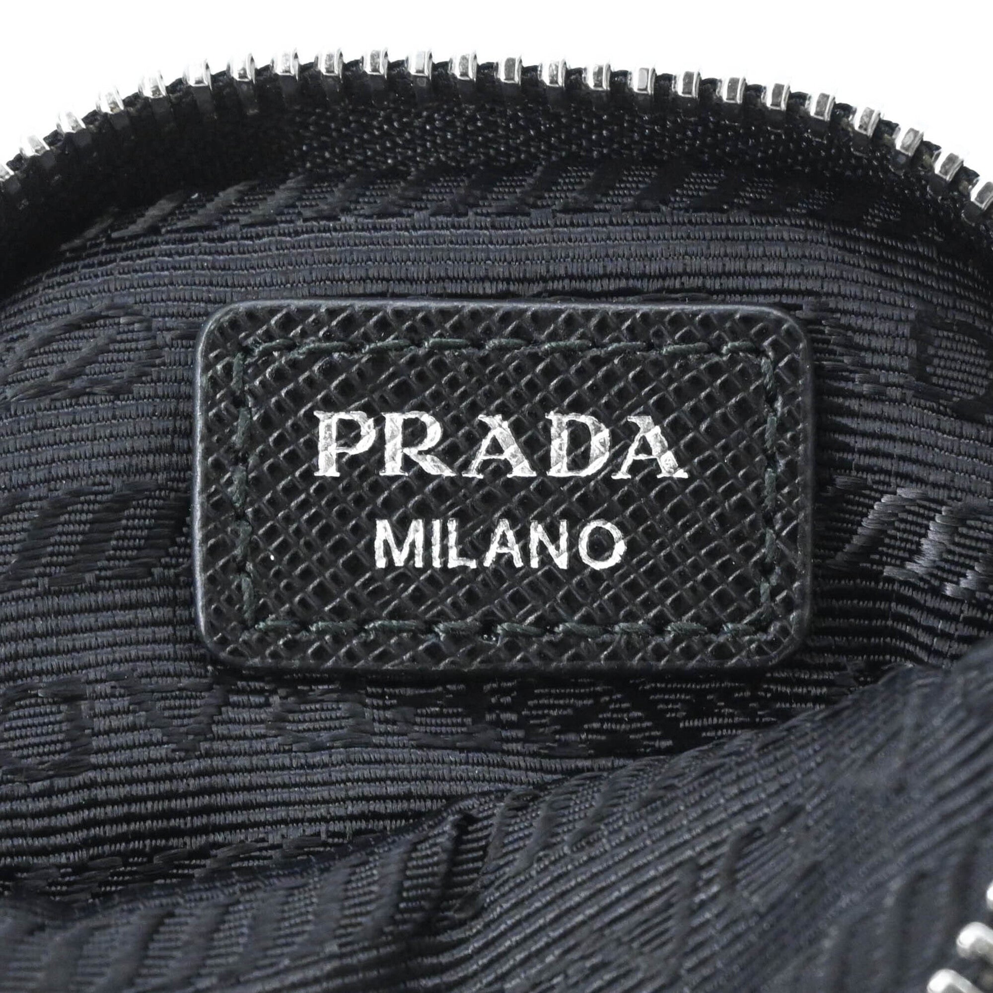 Prada Black Nylon Handbag Shoulder Bag (Pre-Owned)