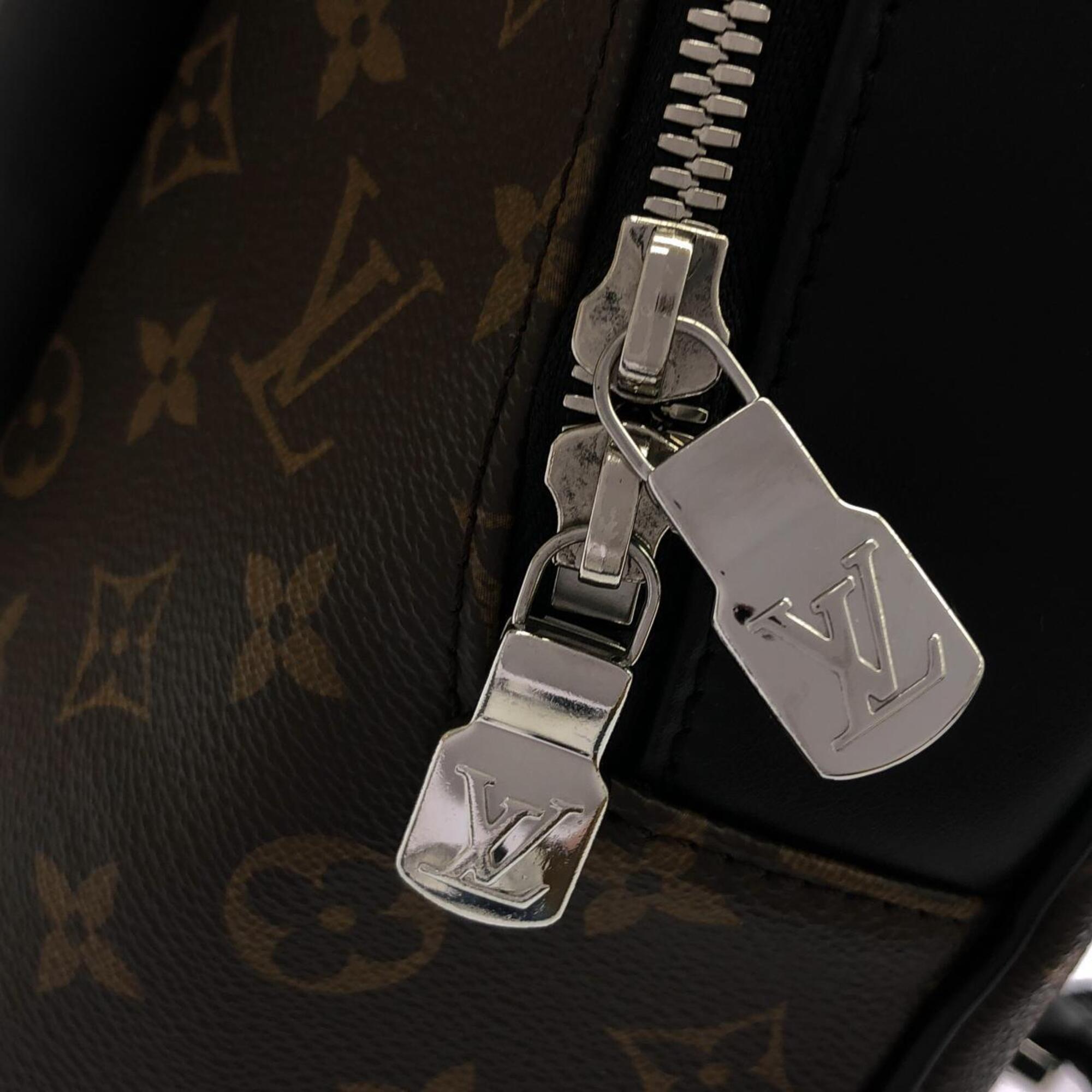 Louis Vuitton Marron Coated Canvas Backpack (Pre-Owned)
