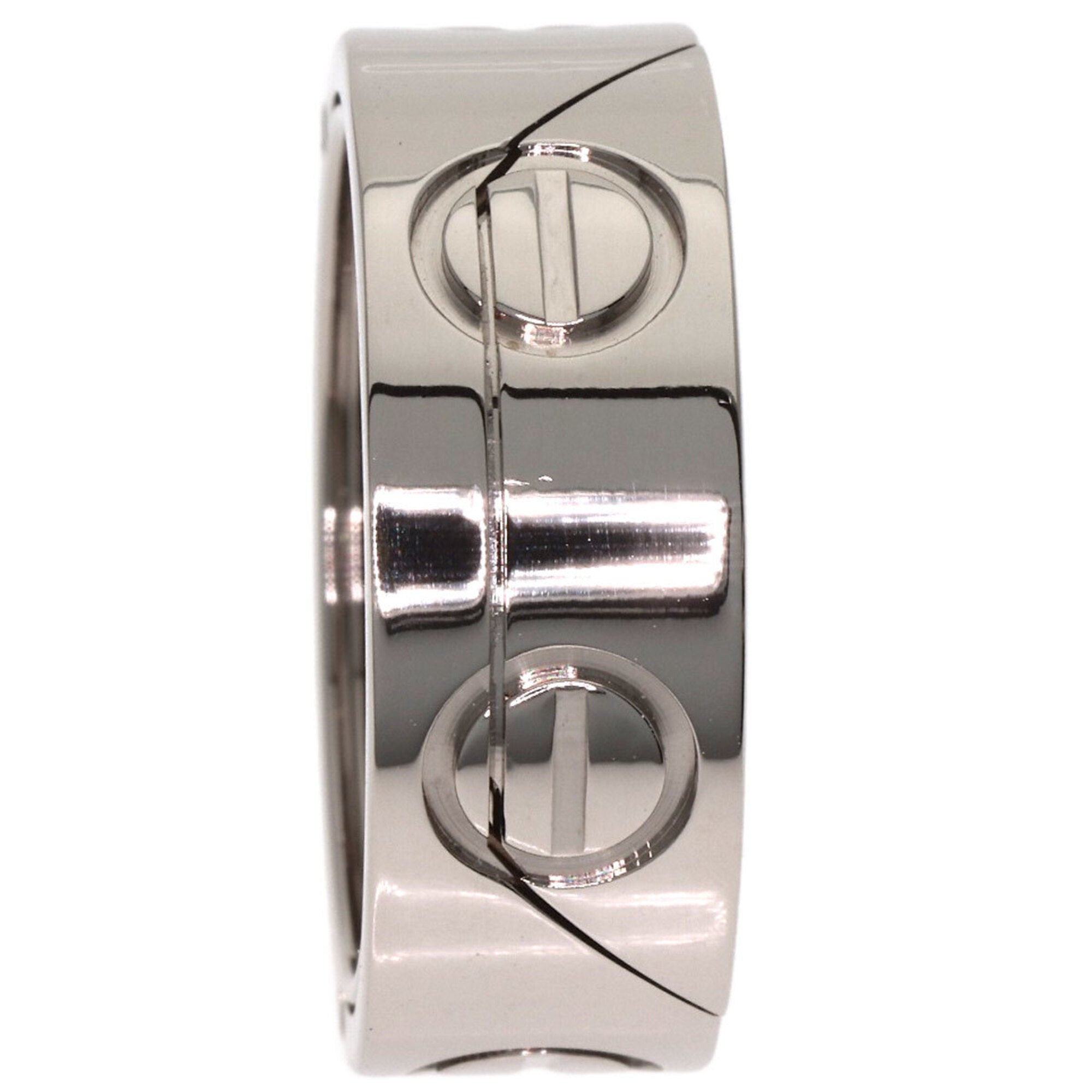 Cartier White Gold White Gold (18K) Band Ring (Pre-Owned)