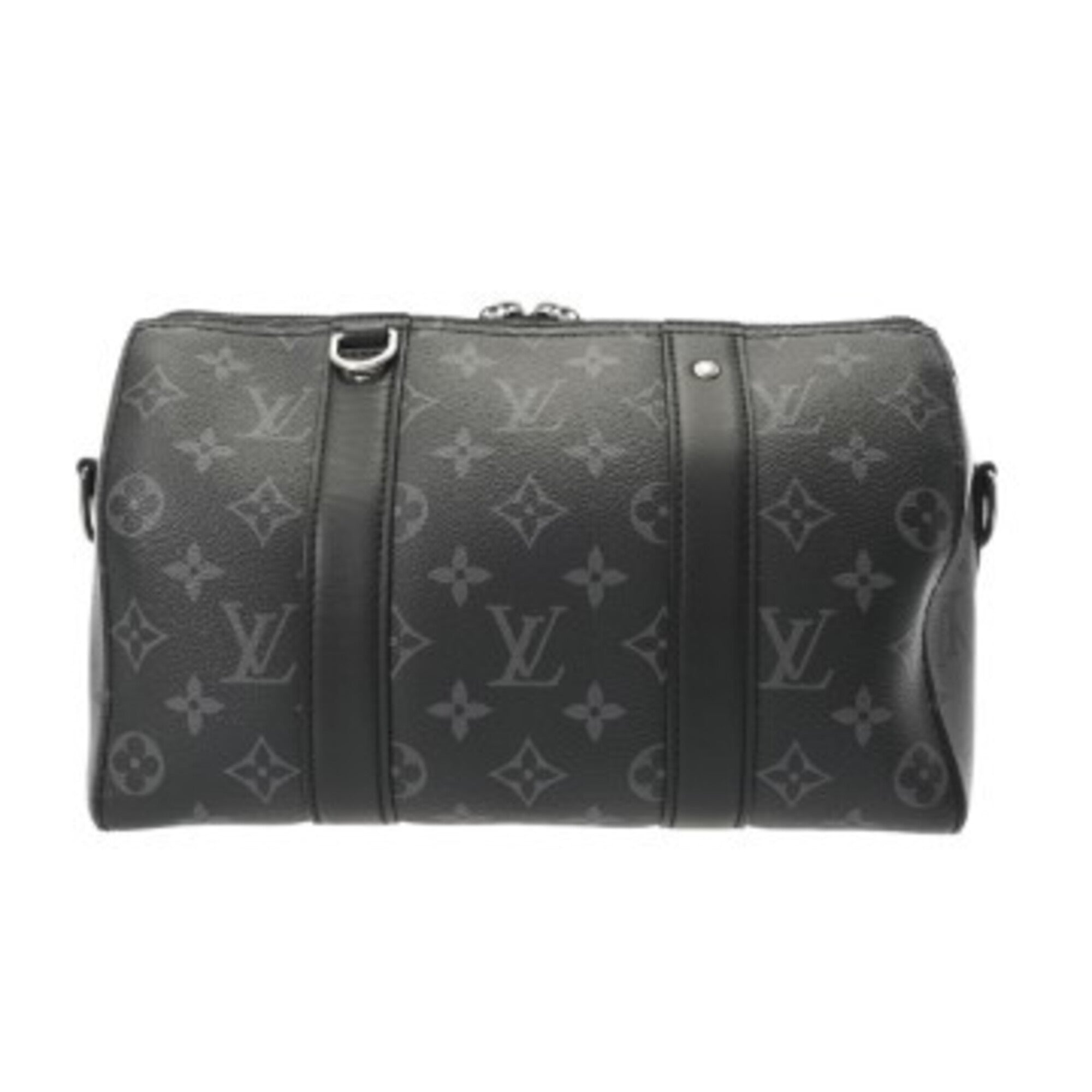 Louis Vuitton Black Gray Monogram Eclipse Monogram Eclipse Shoulder Bag (Pre-Owned)
