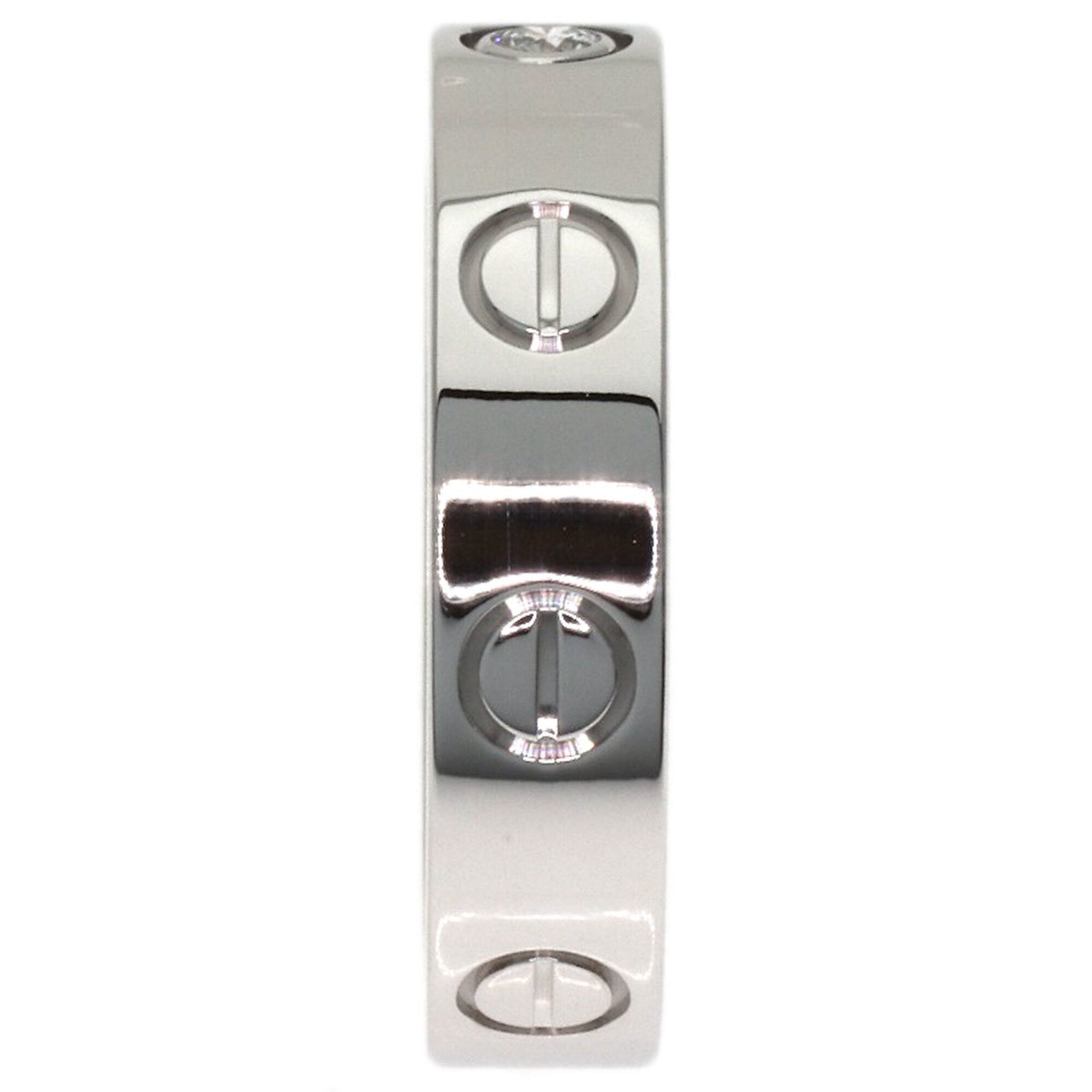 Cartier White Gold White Gold (18K) Band Ring (Pre-Owned)