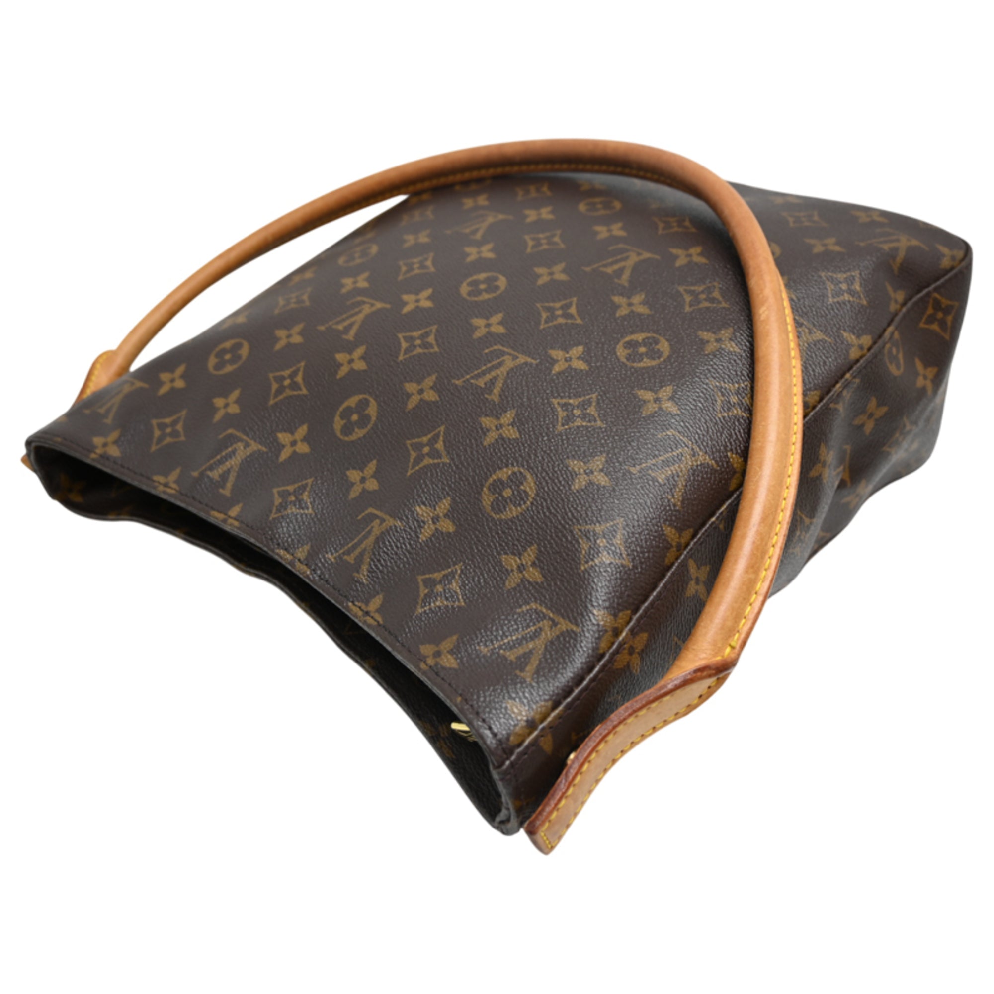 Louis Vuitton Brown Monogram Shoulder Bag (Pre-Owned)