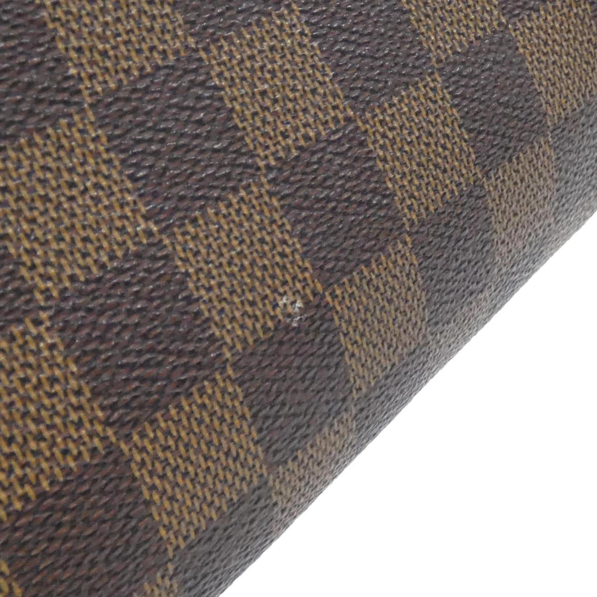Louis Vuitton Brown Coated Canvas Shoulder Bag (Pre-Owned)