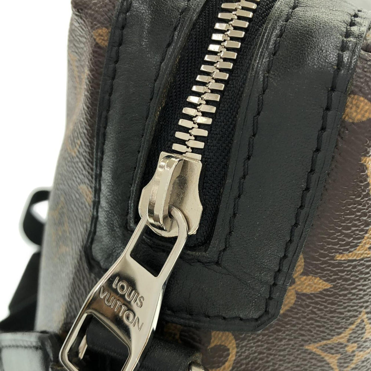 Louis Vuitton Monogram Macassar Marron Coated Canvas Shoulder Bag (Pre-Owned)
