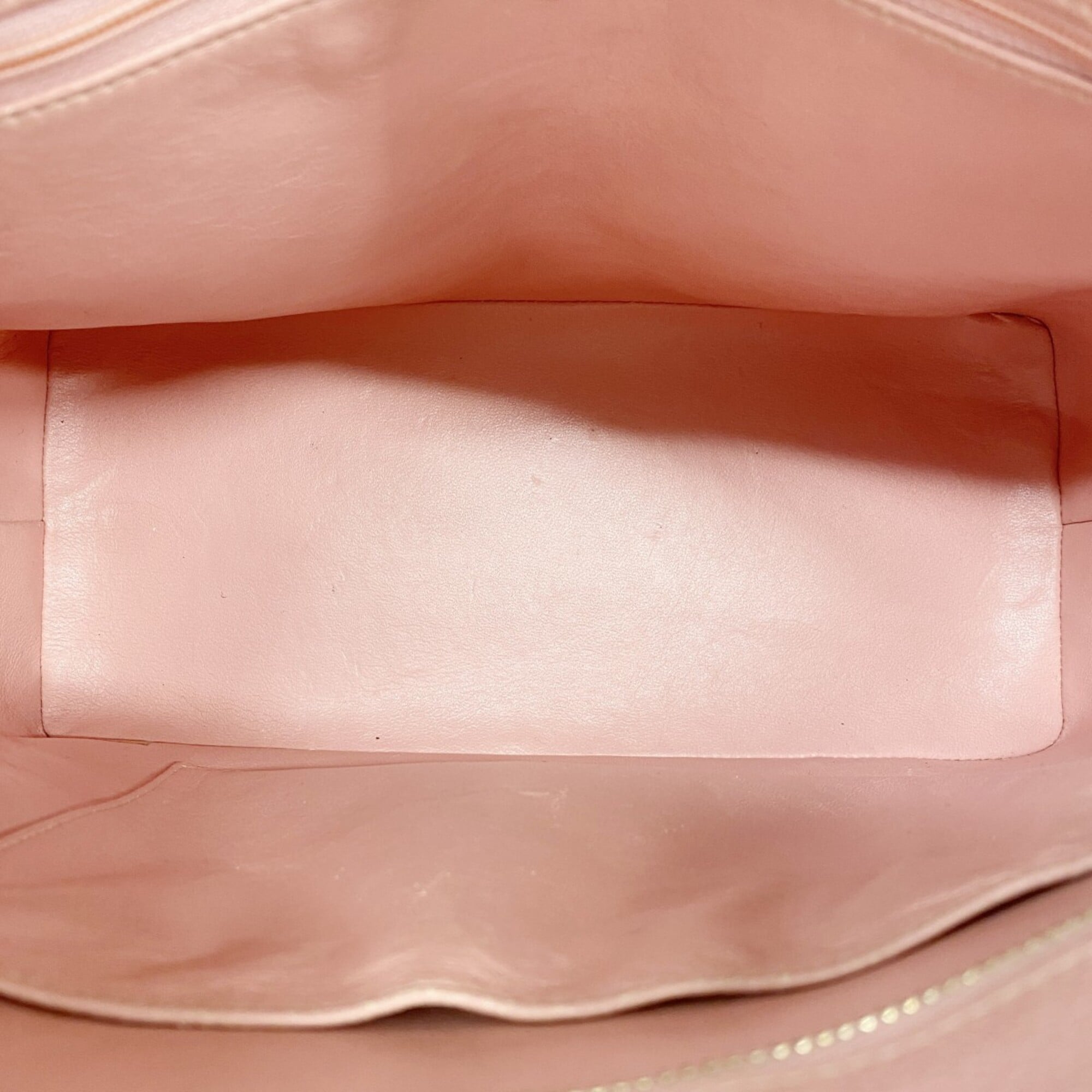 Chanel Pink Grained Calfskin Tote Bag (Pre-Owned)