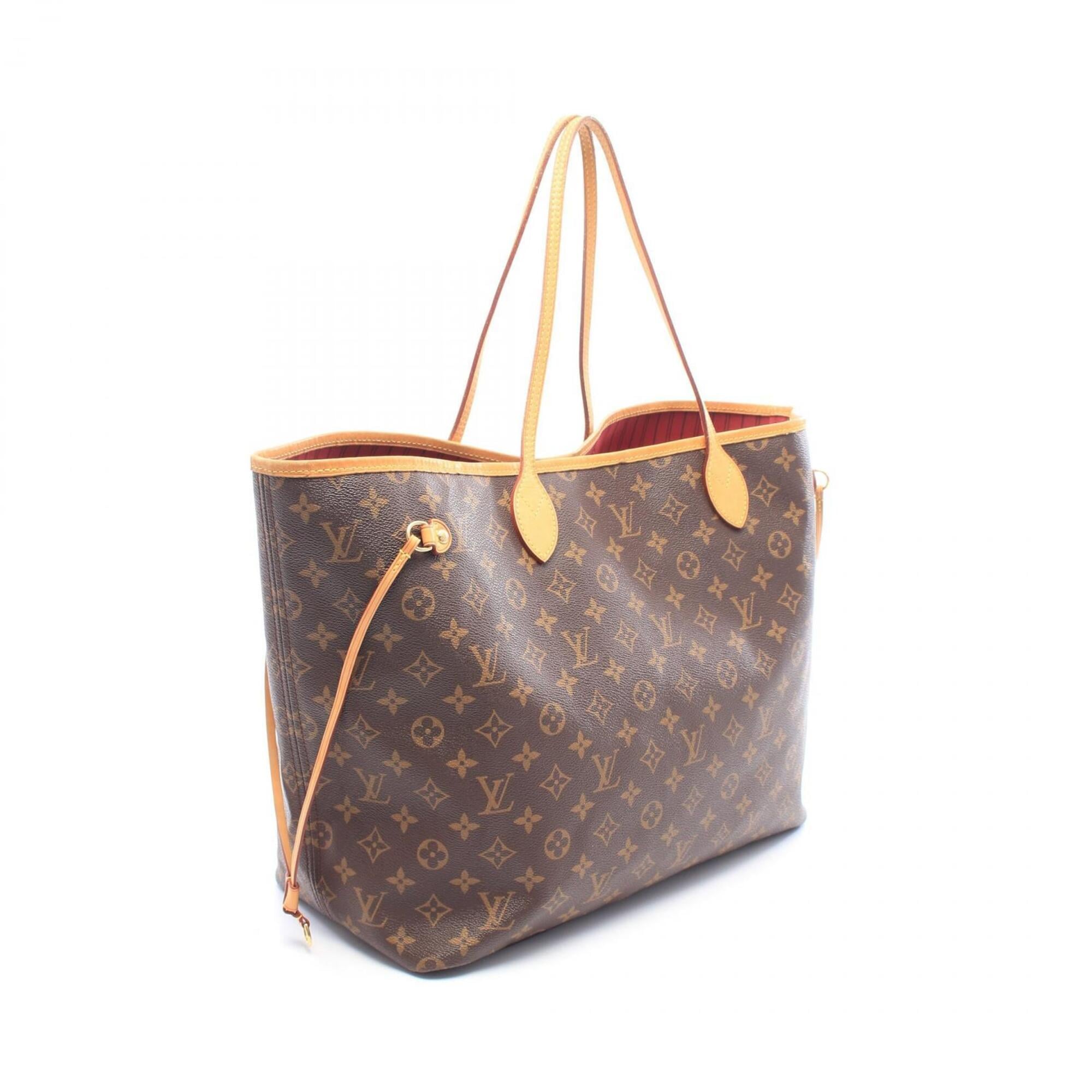 Louis Vuitton Brown Fuchsia Monogram Monogram Handbag Tote Bag (Pre-Owned)