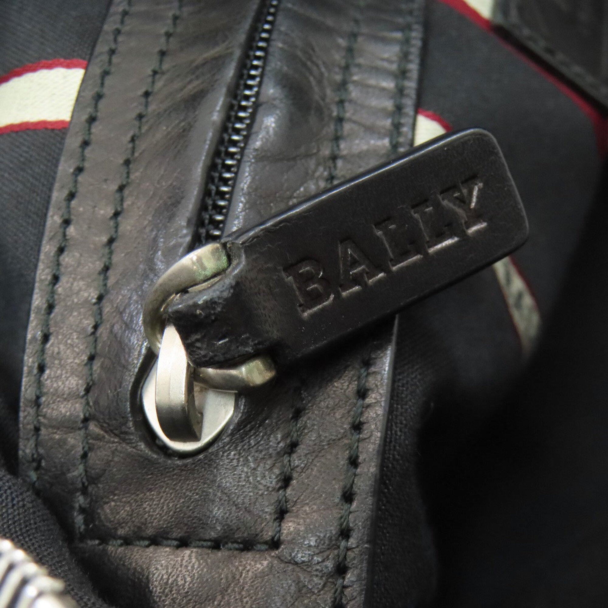 Bally Black Leather Tote Bag (Pre-Owned)
