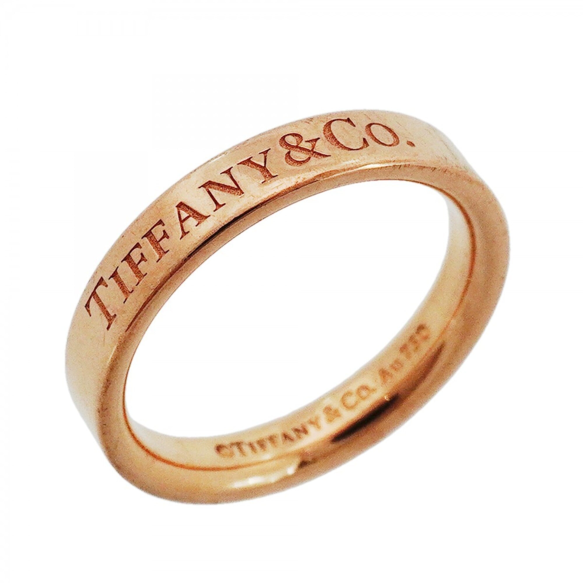 Tiffany Pink Gold (18K) Band Ring (Pre-Owned)