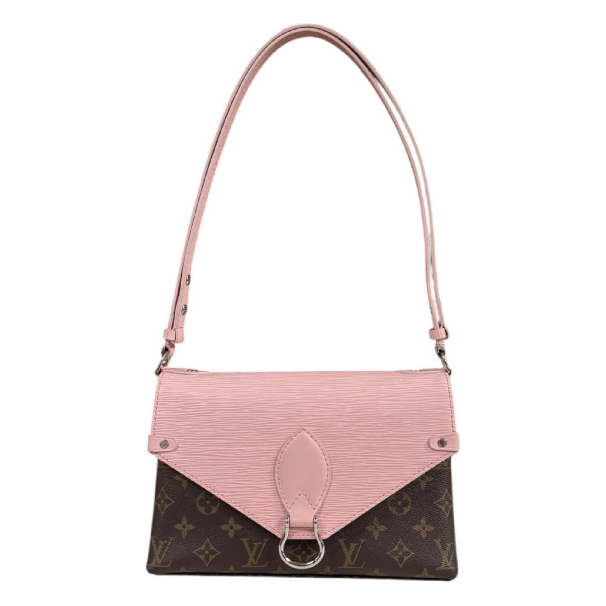 Louis Vuitton Monogram Brown Rose Ballerine Monogram Epi Leather Handbag Shoulder Bag (Pre-Owned)