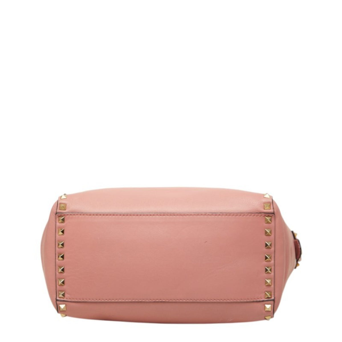 Valentino Pink Leather Handbag Shoulder Bag (Pre-Owned)