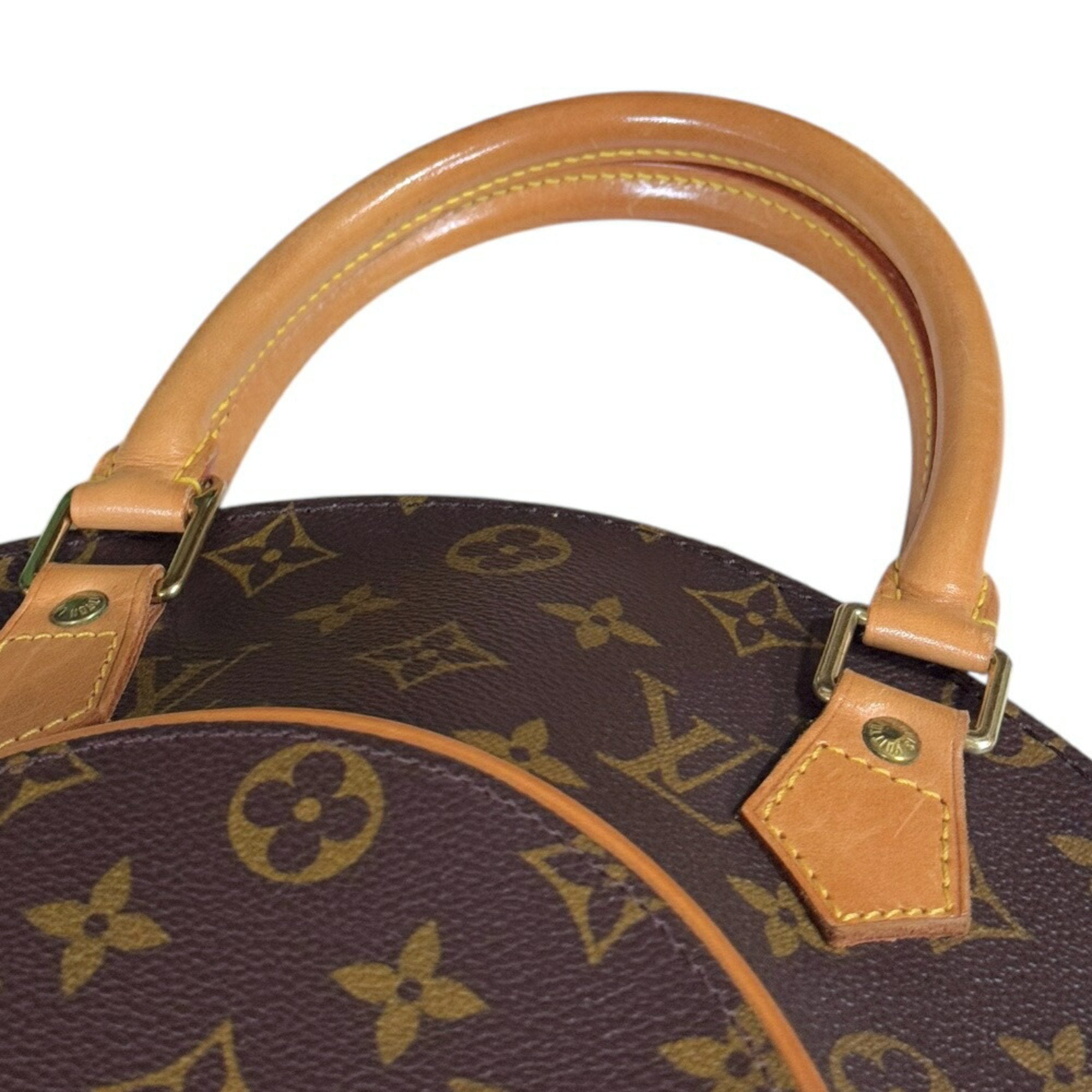 Louis Vuitton Brown Monogram Canvas Handbag (Pre-Owned)
